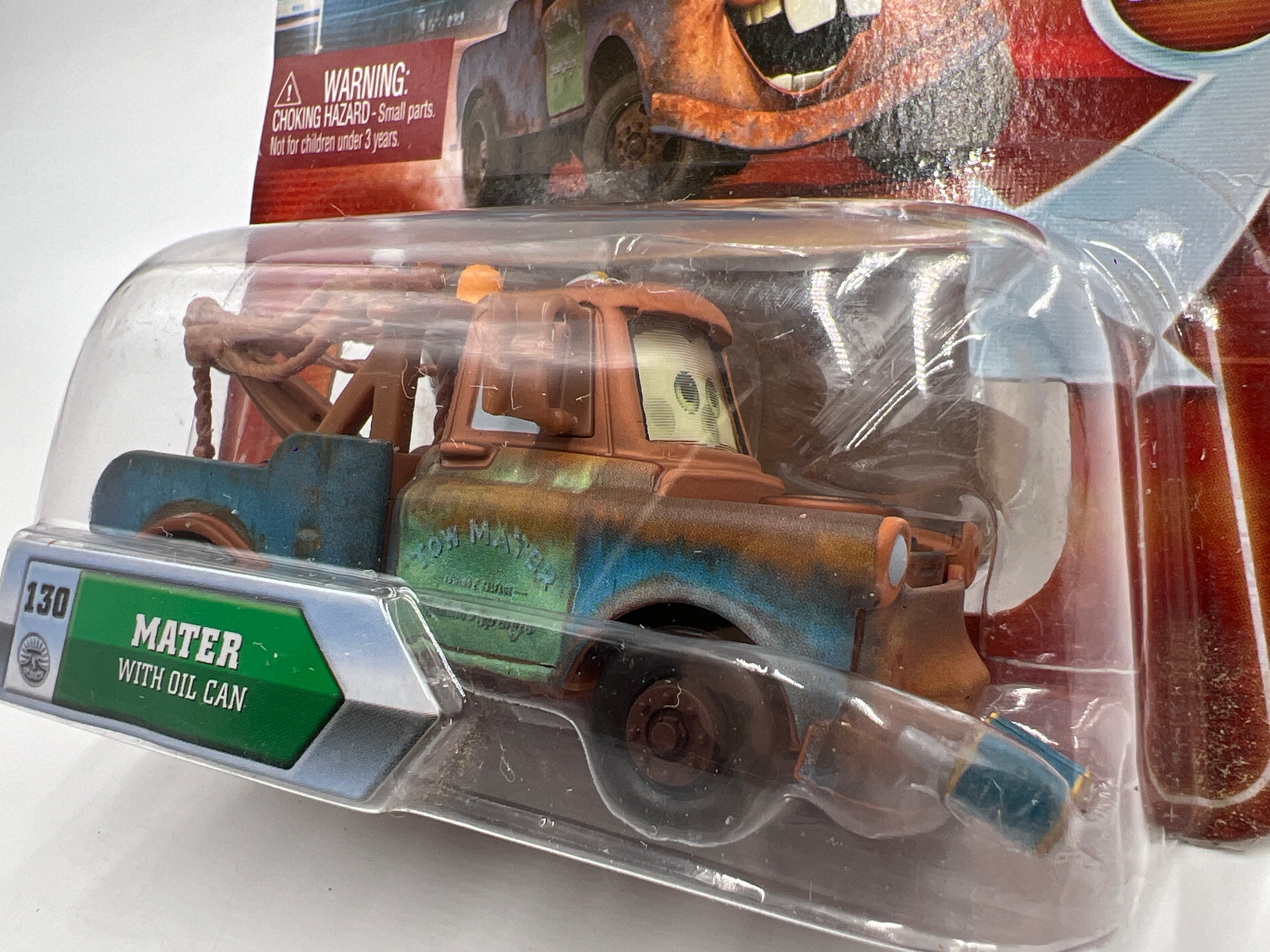 Disney Pixar Cars CHASE #130 Mater With Oil Can 140E