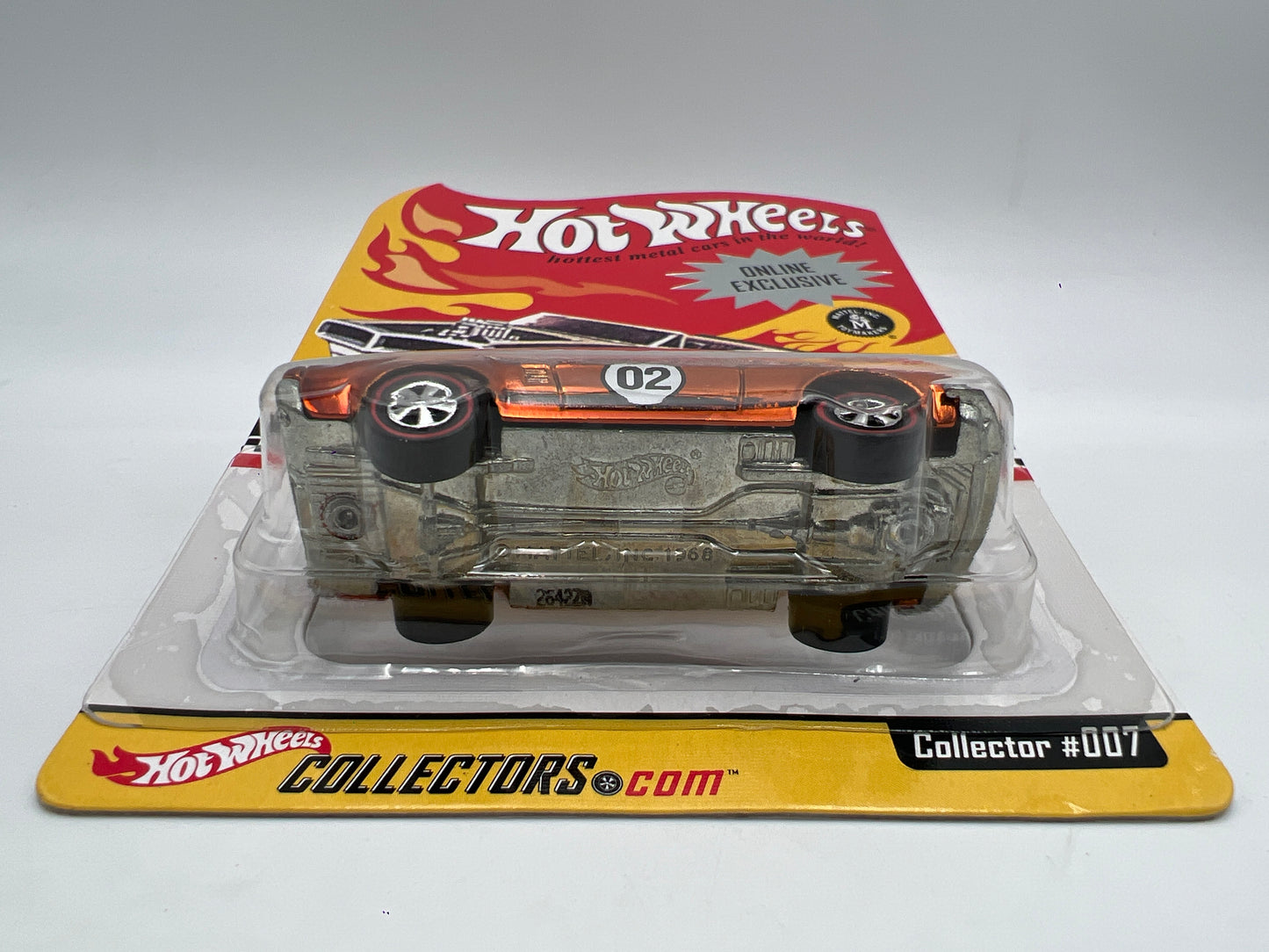 2002 Hot Wheels RLC Series One #7 Custom Mustang Orange W/Protector