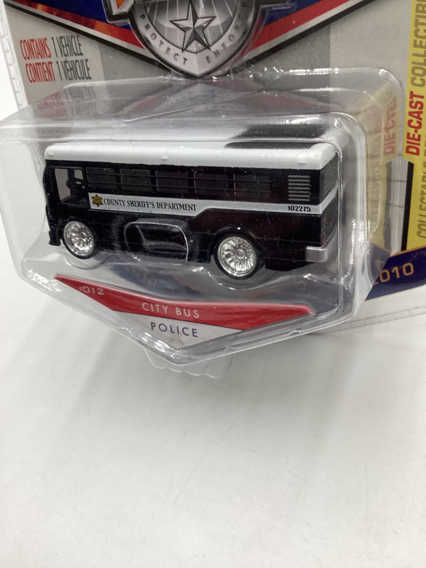 2010 Jada Badge City Heat #012 City Bus Police 214C