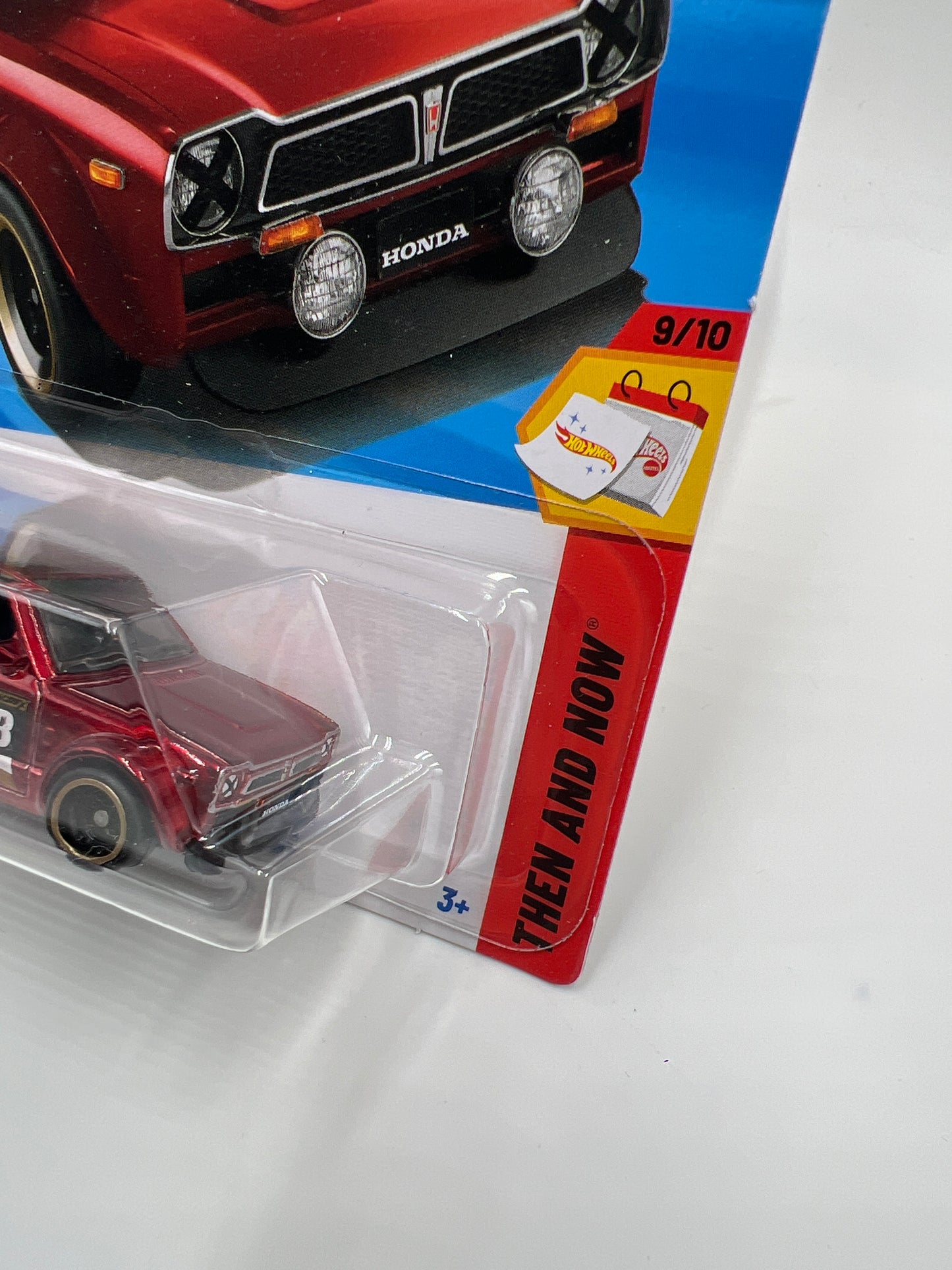 2025 Hot Wheels Super Treasure Hunt #231 73 Honda Civic Custom Red W/Protector