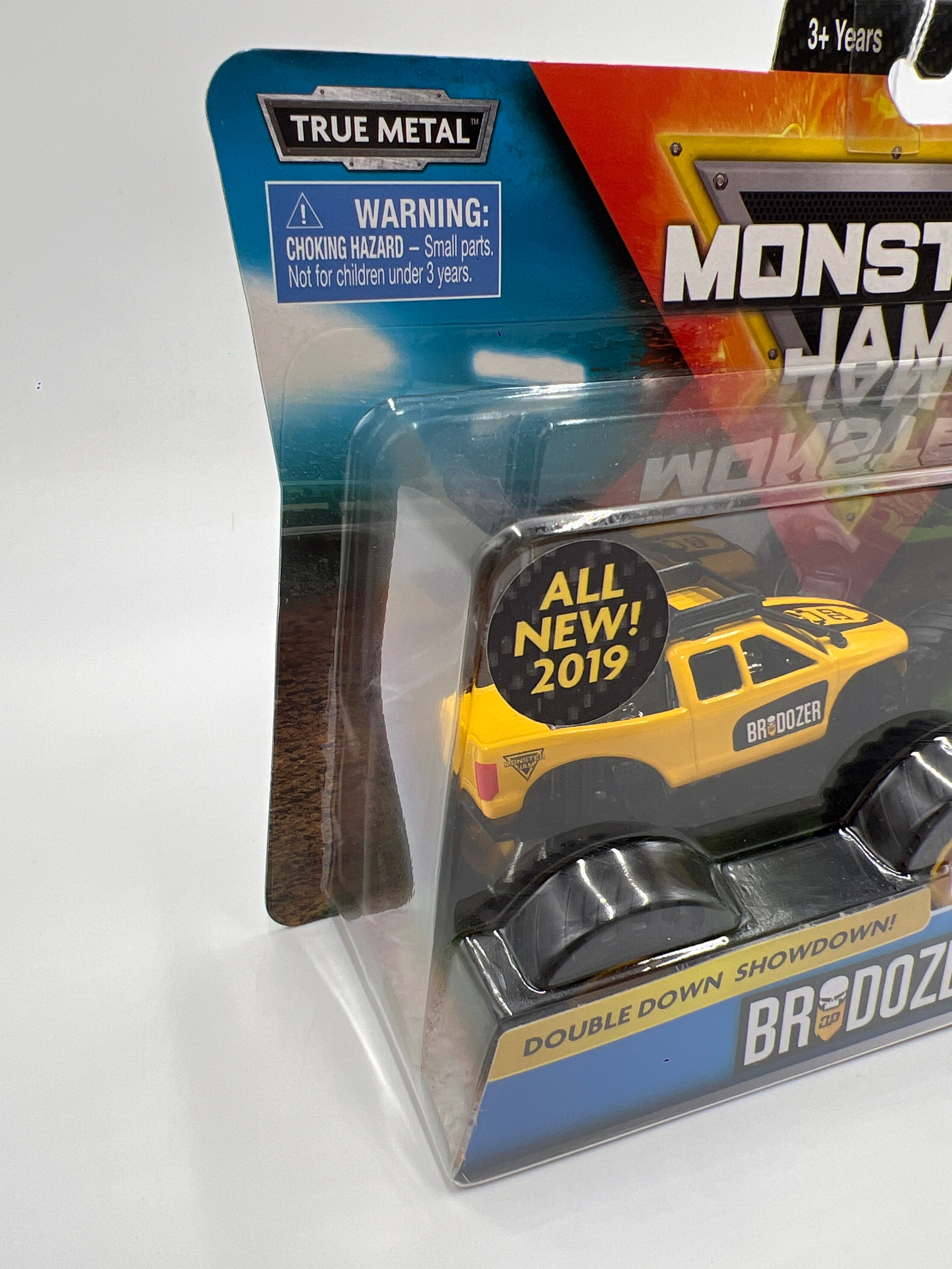 Monster Jam Double Down Showdown Brodozer & Gas Monkey Garage VHTF