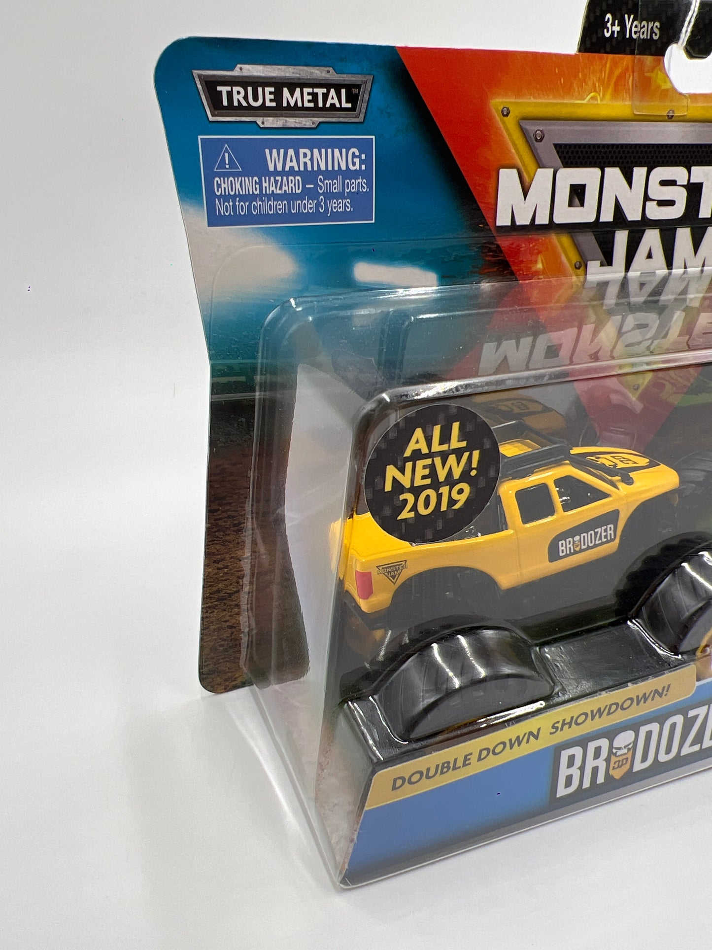 Monster Jam Double Down Showdown Brodozer & Gas Monkey Garage VHTF