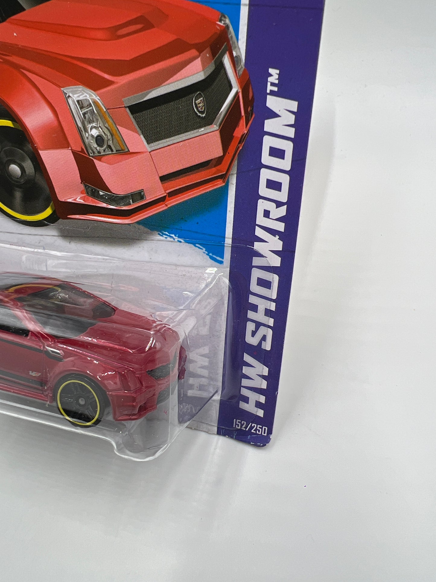 2013 Hot Wheels Showroom #152 Cadillac CTS-V Red 56E