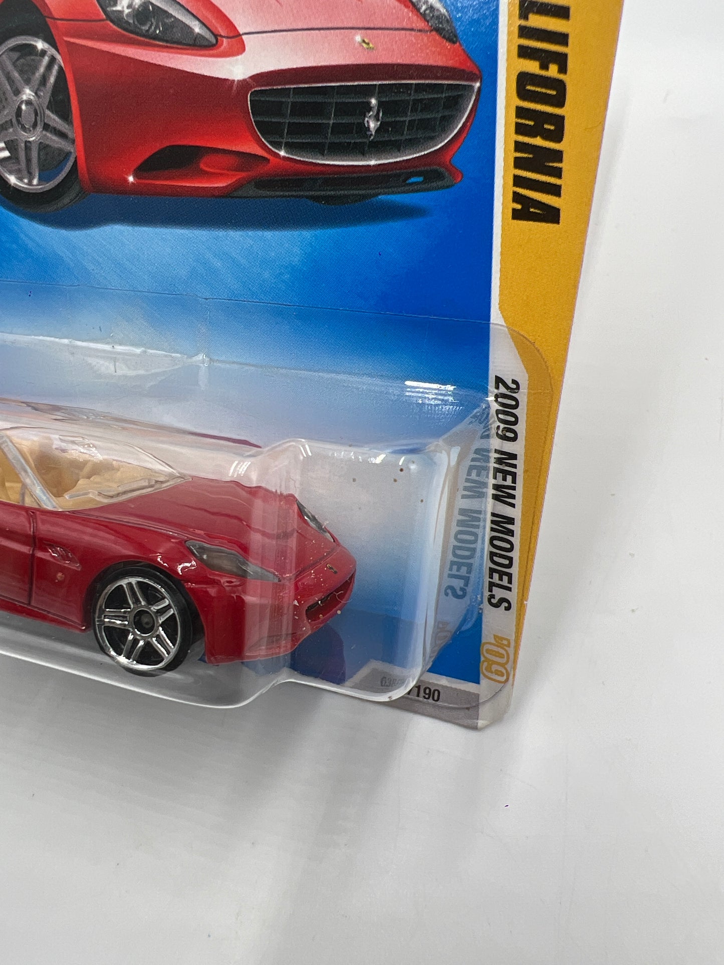 2009 Hot Wheels New Models #38 Ferrari California Red