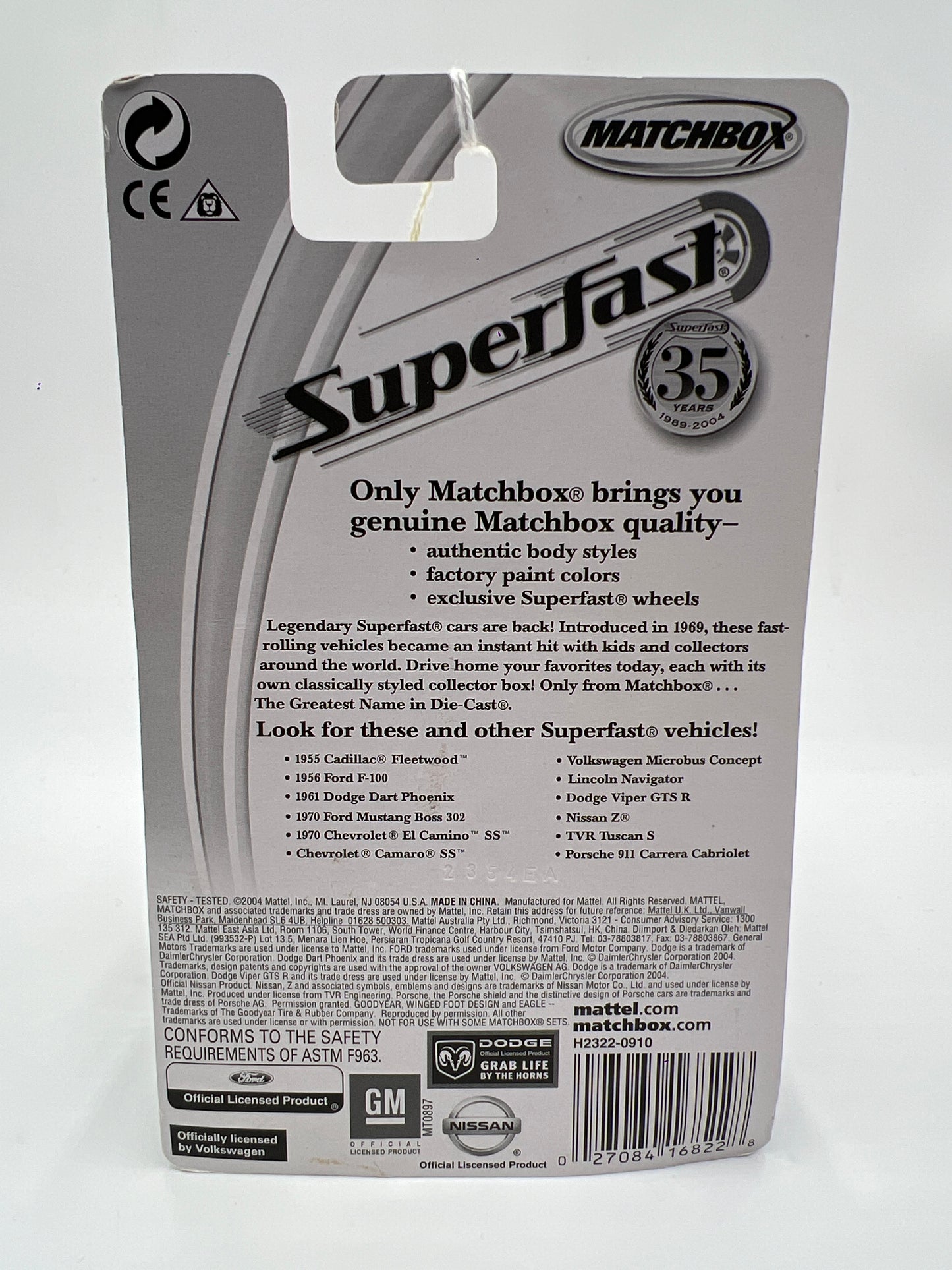 Matchbox Superfast #29 1970 Chevrolet El Camino SS Gold 173i