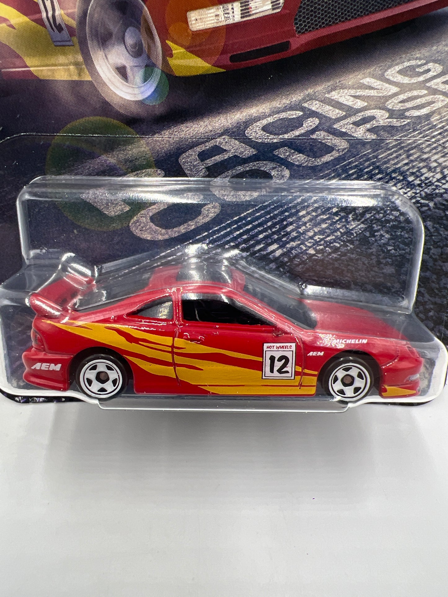 Hot Wheels Silver Series Fast & Furious Racing Course #2 1996 Acura Integra GSR Red 161L