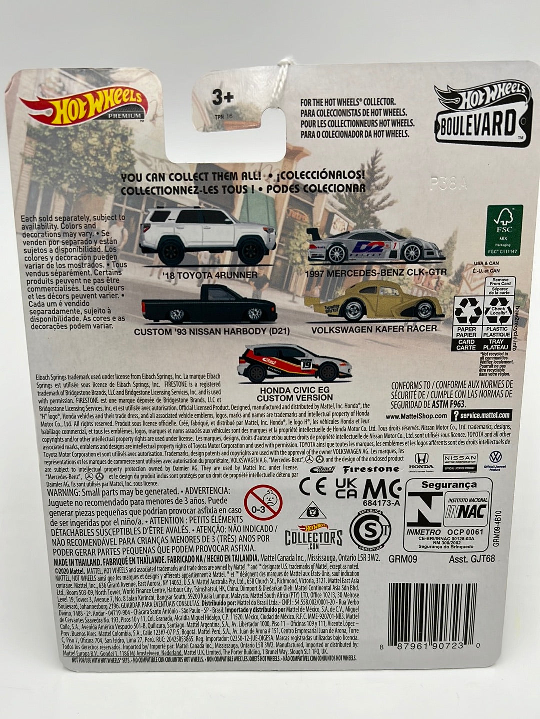 Hot Wheels Premium Boulevard #38 Custom ‘93 Nissan Hardbody (D21)