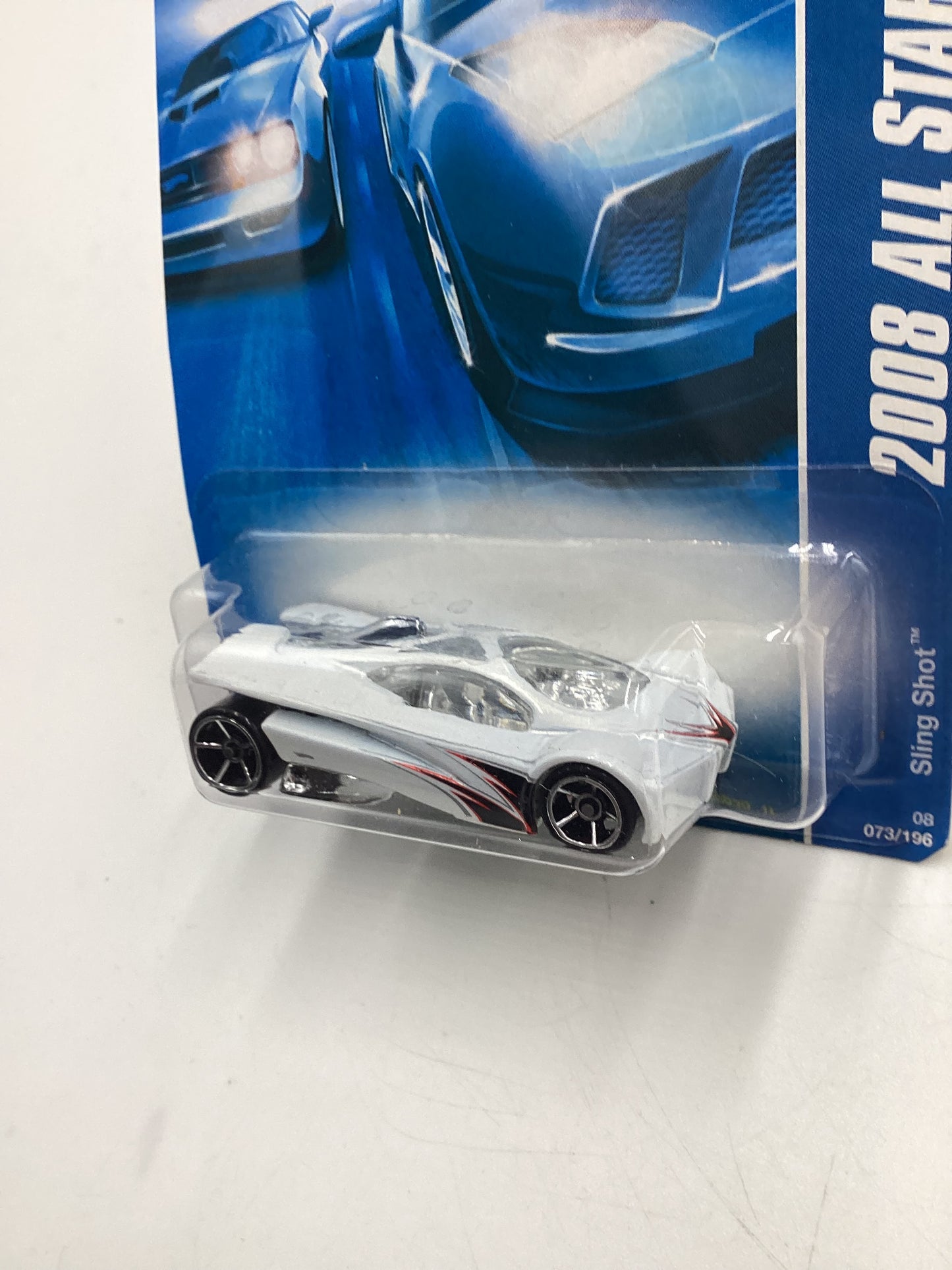 2008 Hot Wheels All Stars #73 Sling Shot White