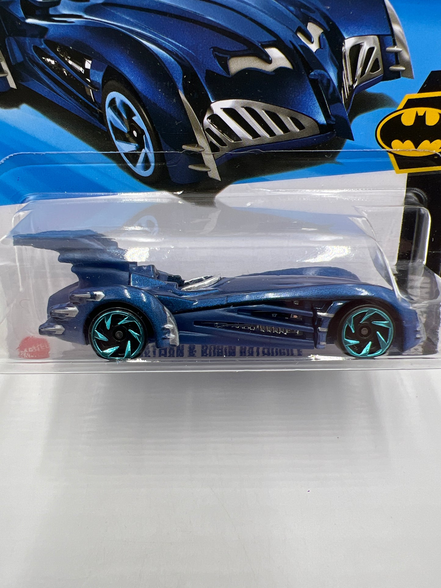 2025 Hot Wheels Batman #2 Batman & Robin Batmobile Blue 118C