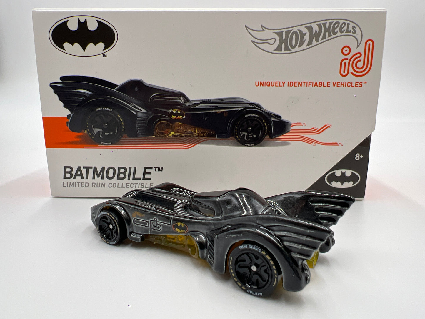 Hot Wheels iD Batman Series 1 #5 Batmobile Black Opened