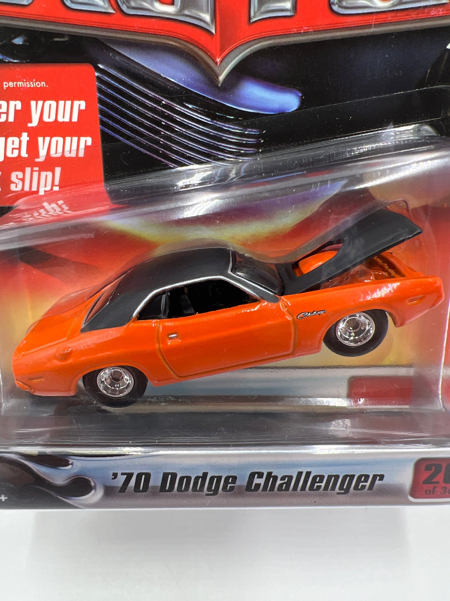 Hot Wheels Premium Ultra Hots #20 70 Dodge Challenger Orange 244E