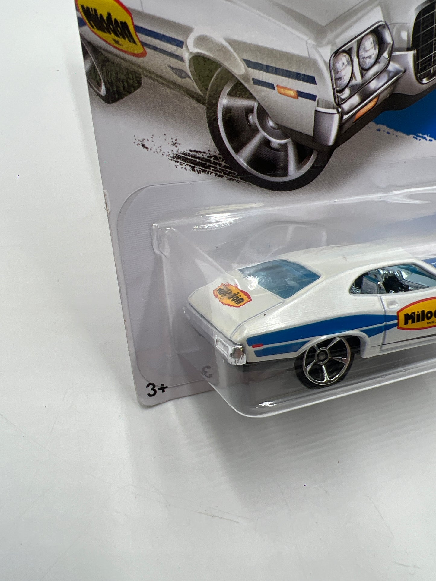 2014 Hot Wheels Workshop #248 72 Ford Gran Torino Sport White 31G