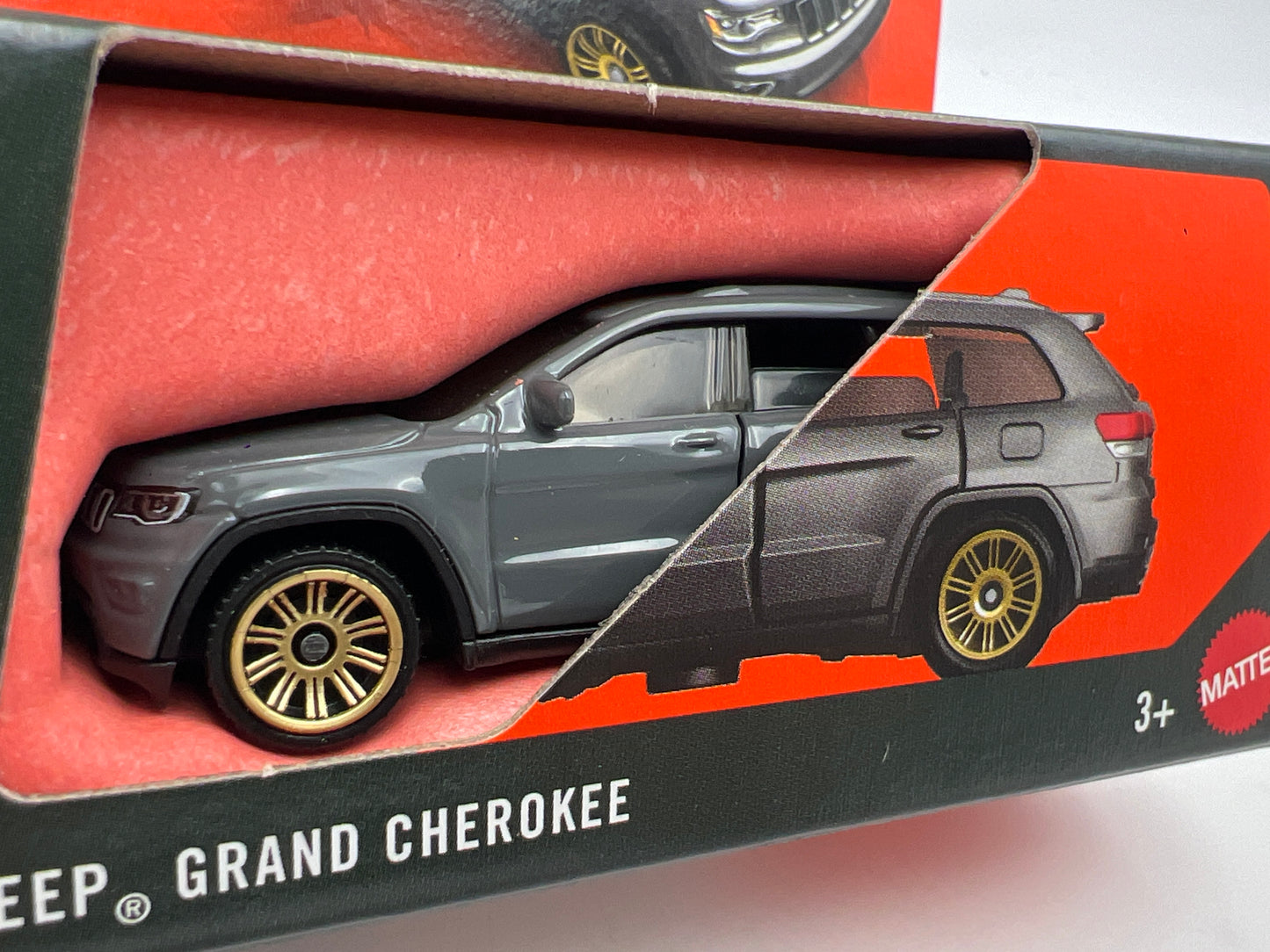 2026 Matchbox Moving Parts #50 2018 Jeep Grand Cherokee Gray