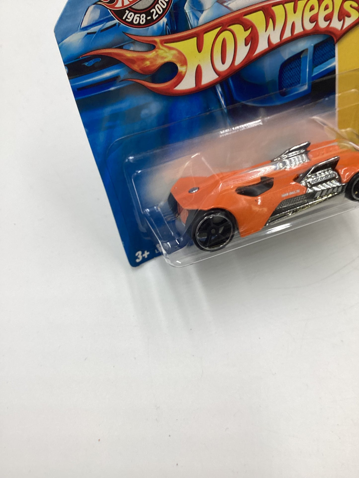 2008 Hot Wheels New Models #40 Twin Mill III Orange Short Card 116A