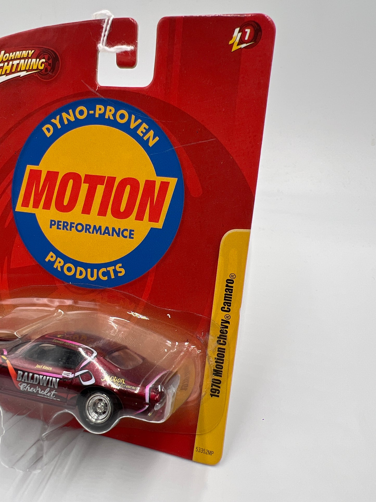 Johnny Lightning Motion Performance JL7 1970 Motion Chevy Camaro Dark Red 227F