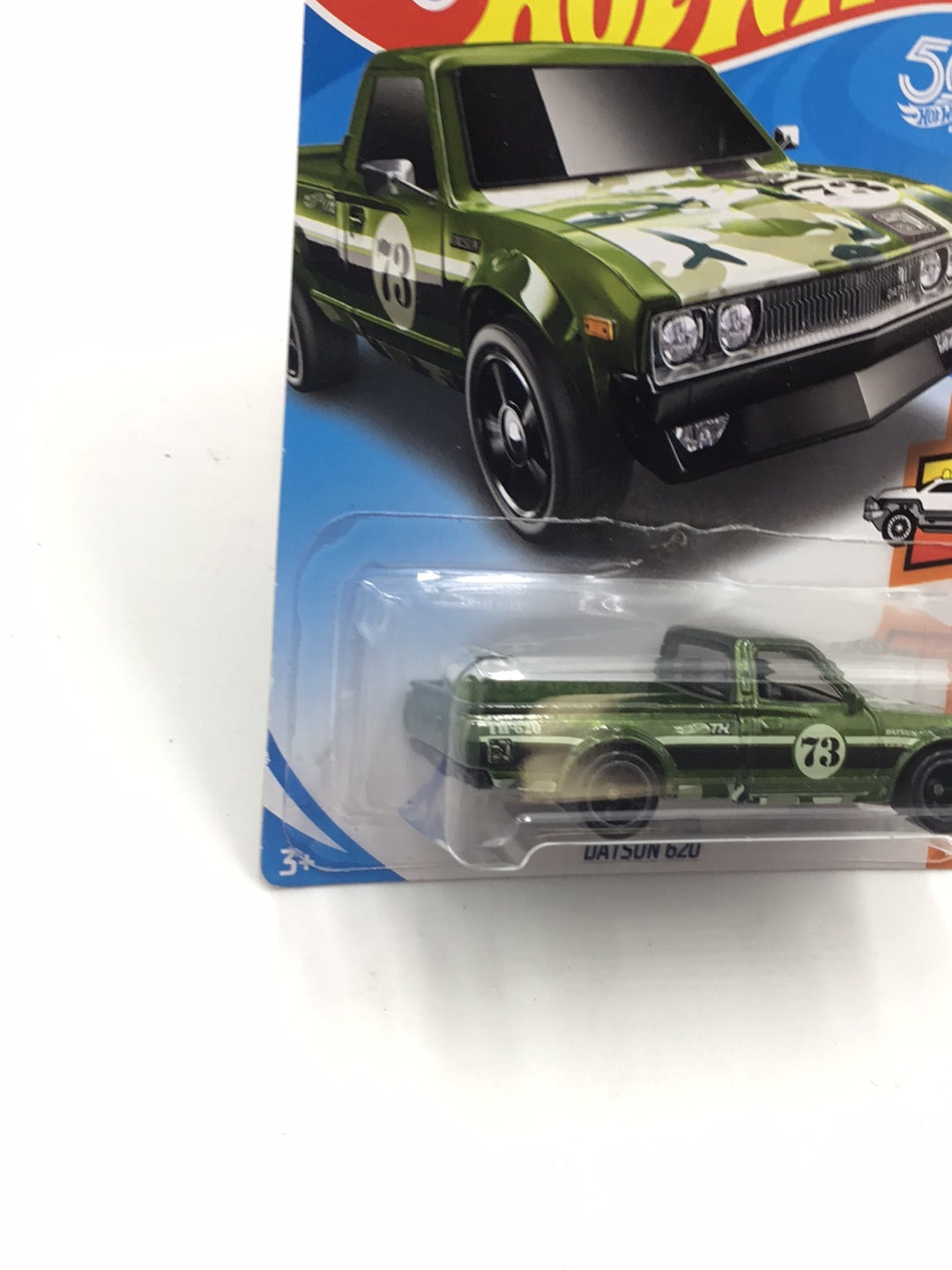 2018 hot wheels super treasure hunt Datsun 620 with protector