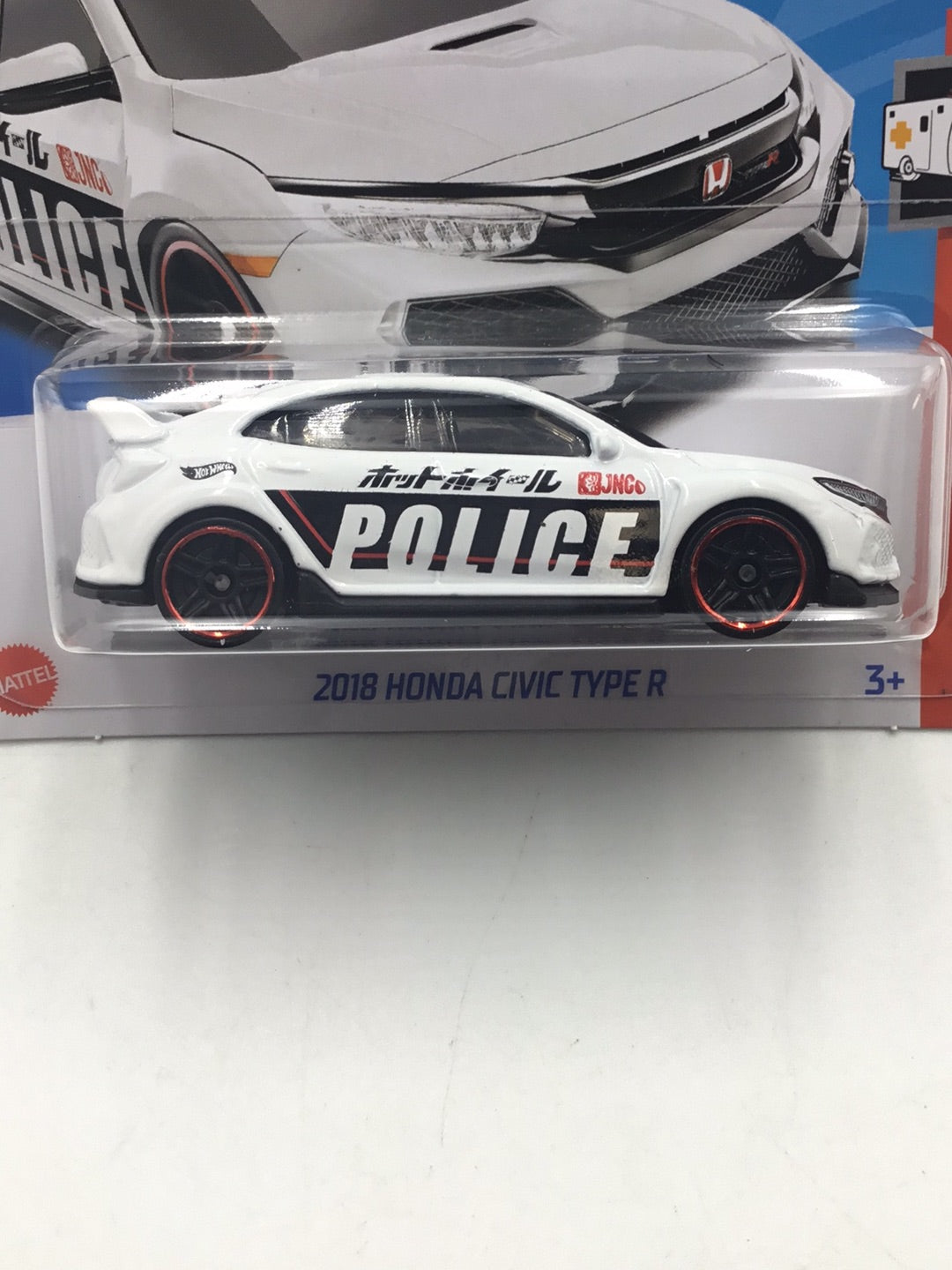 2023 hot wheels Short Card #215 Honda Civic type r JJ6