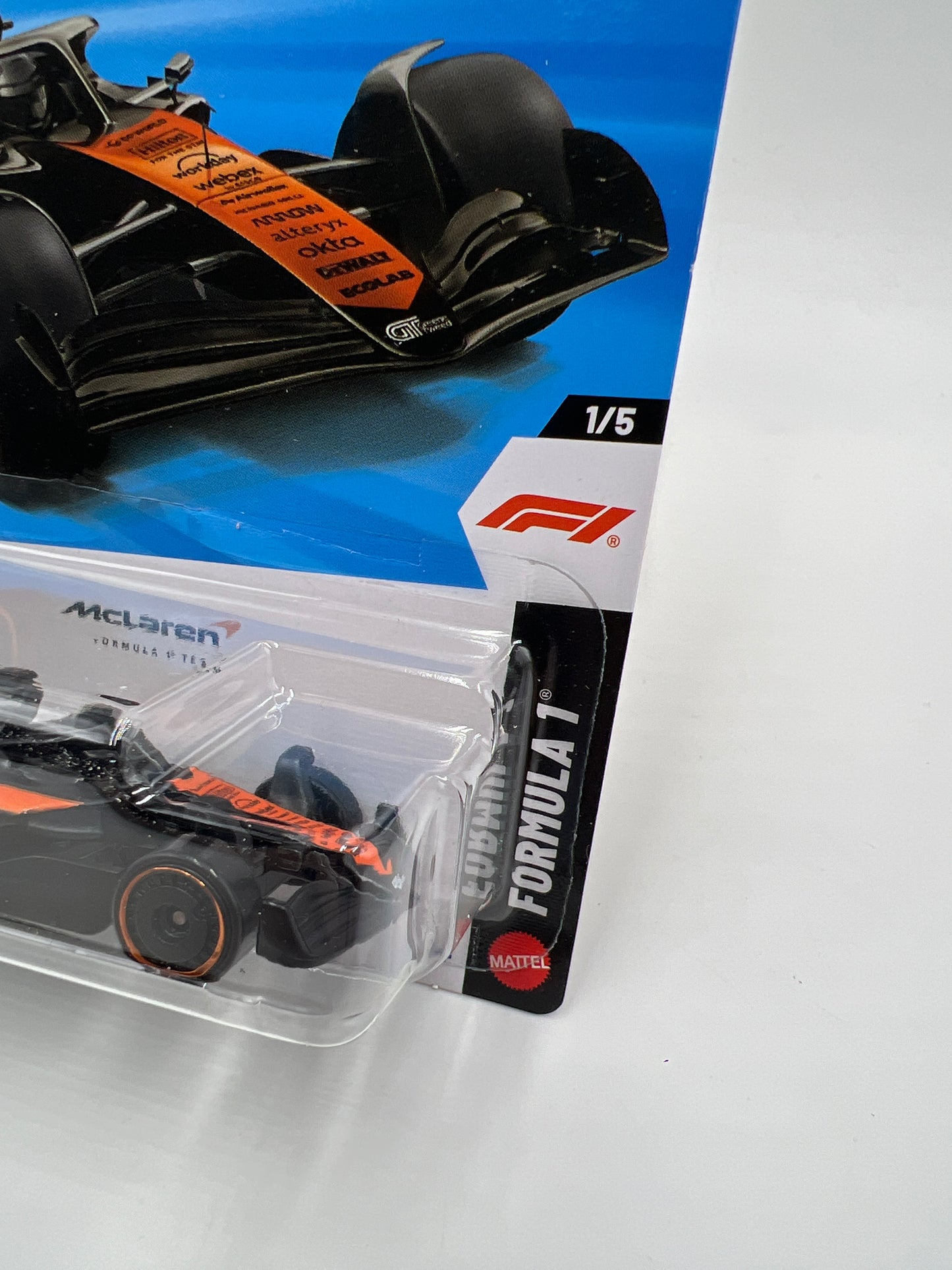 2026 Hot Wheels B Case Formula 1 #20 McLaren Formula 1 Team