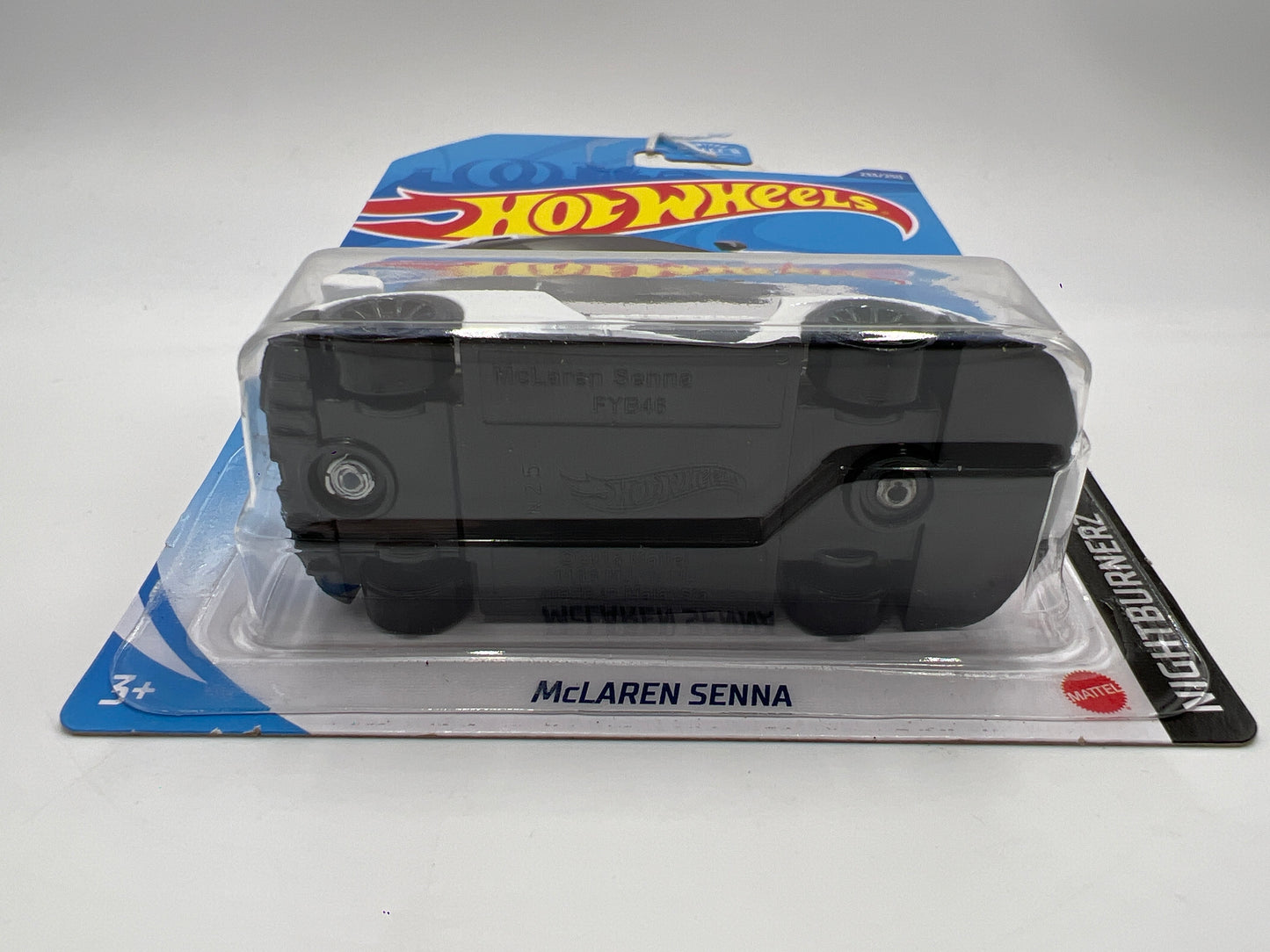 2020 Hot Wheels Nightburnerz #233 McLaren Senna White 106i