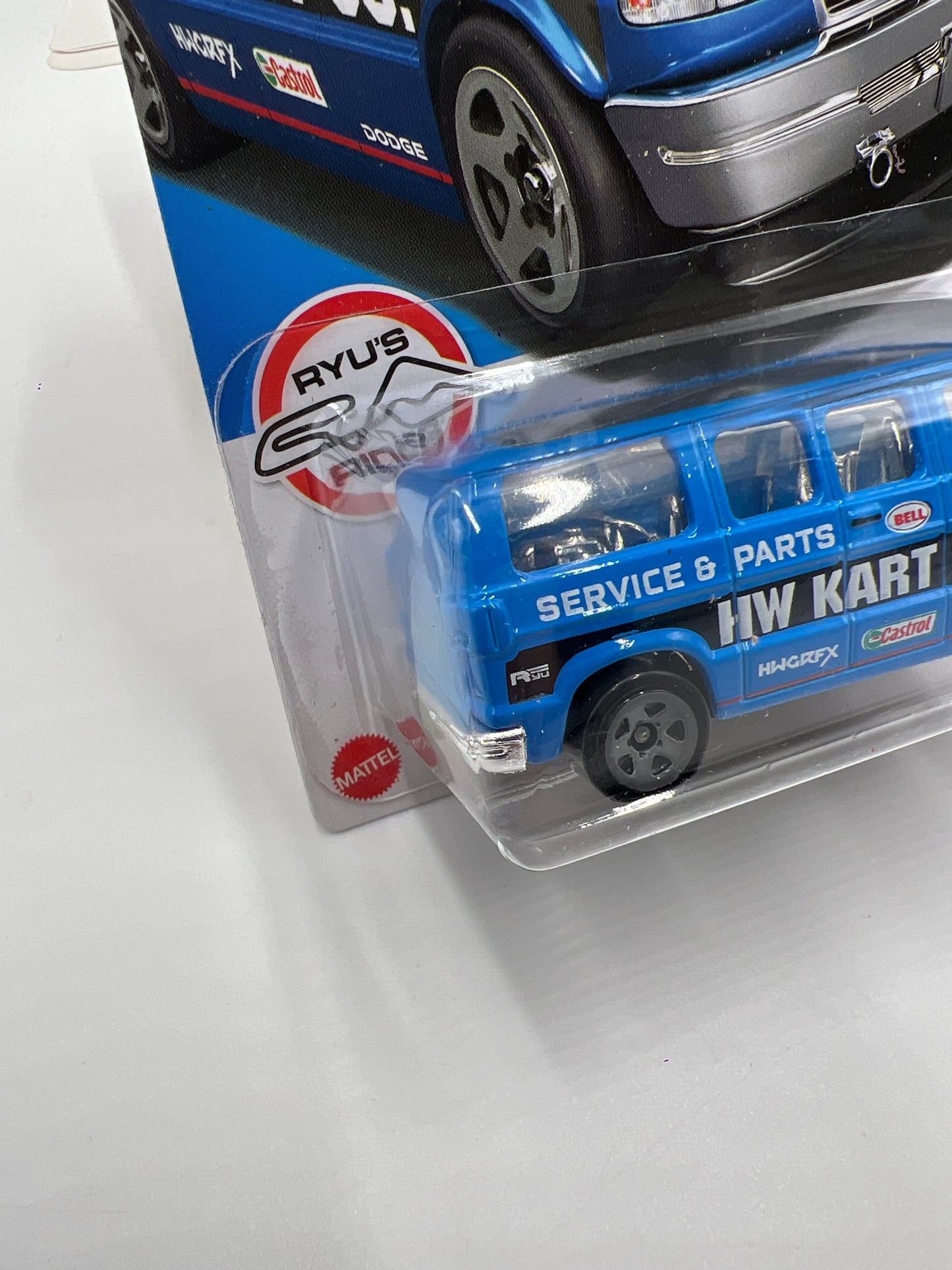 Hot Wheels Best Buy Exclusive HW Metro #55 Dodge Van Blue 237E