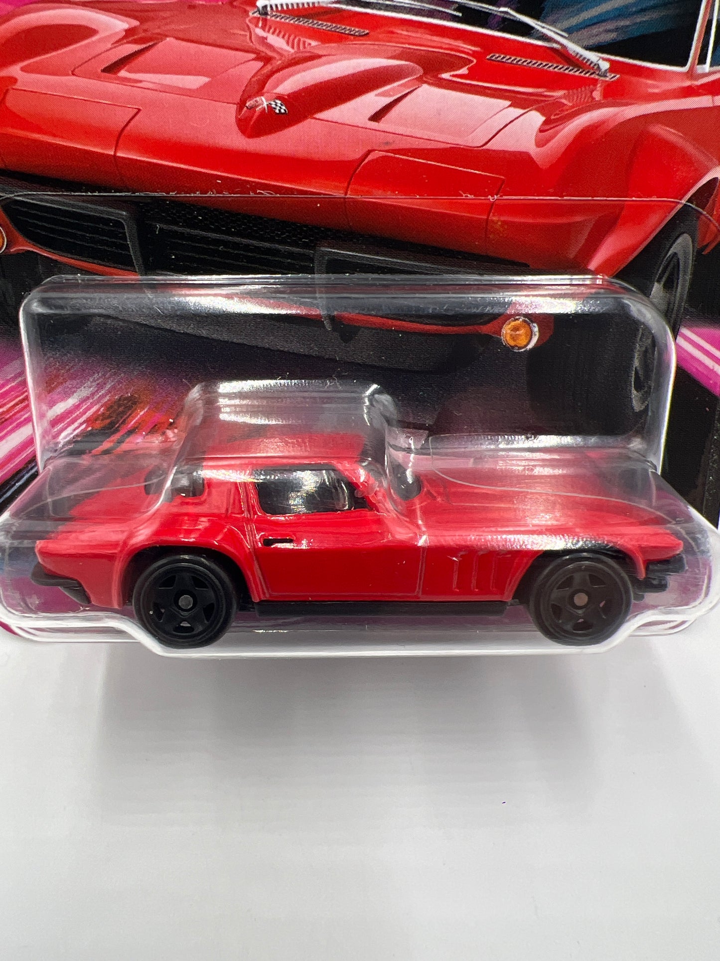 2024 Hot Wheels Fast and Furious Women of Fast #5 Custom Corvette Stingray Coupe Red 70A