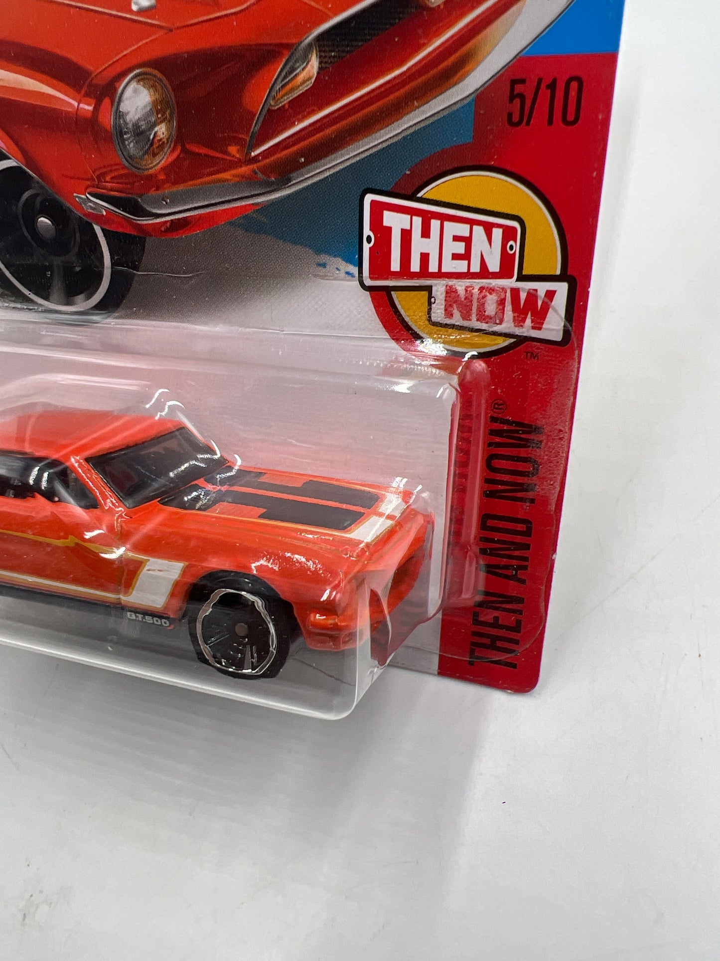 2016 Hot Wheels Then and Now #105 68 Shelby GT500 Orange 30G