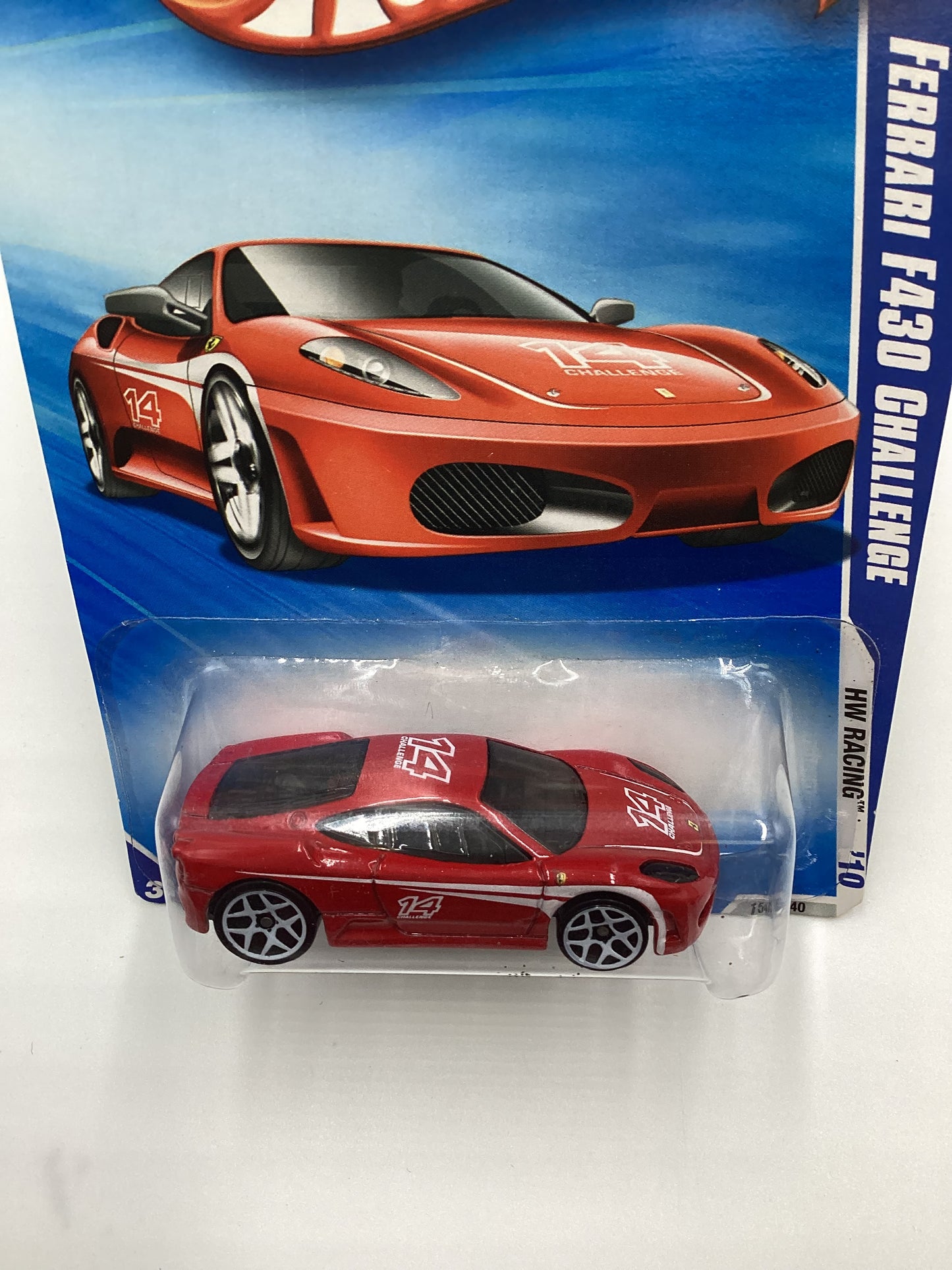 2010 Hot Wheels #154 Ferrari F430 Challenge Red SR