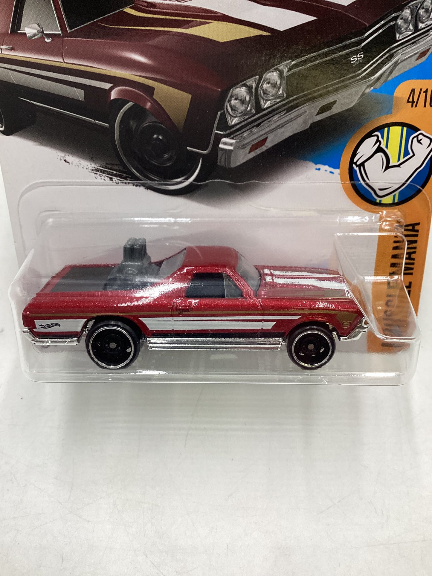 2017 Hot Wheels #216 68 El Camino Red 8C