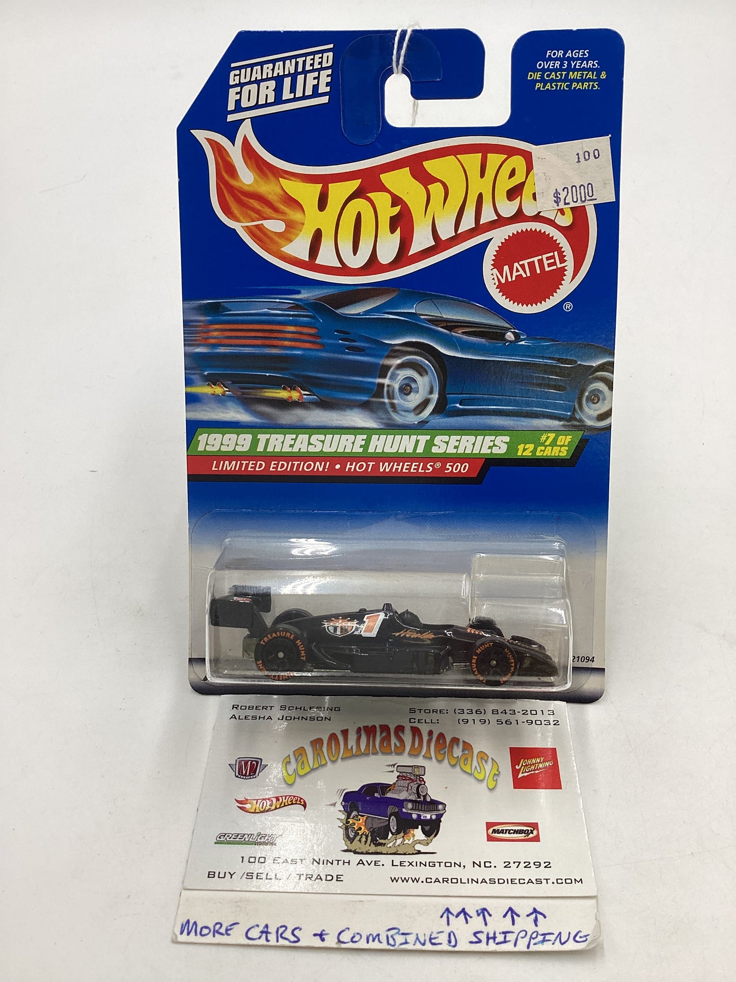 1999 Hot Wheels Treasure Hunt Series 7/12 Hot Wheels 500 #935 276F