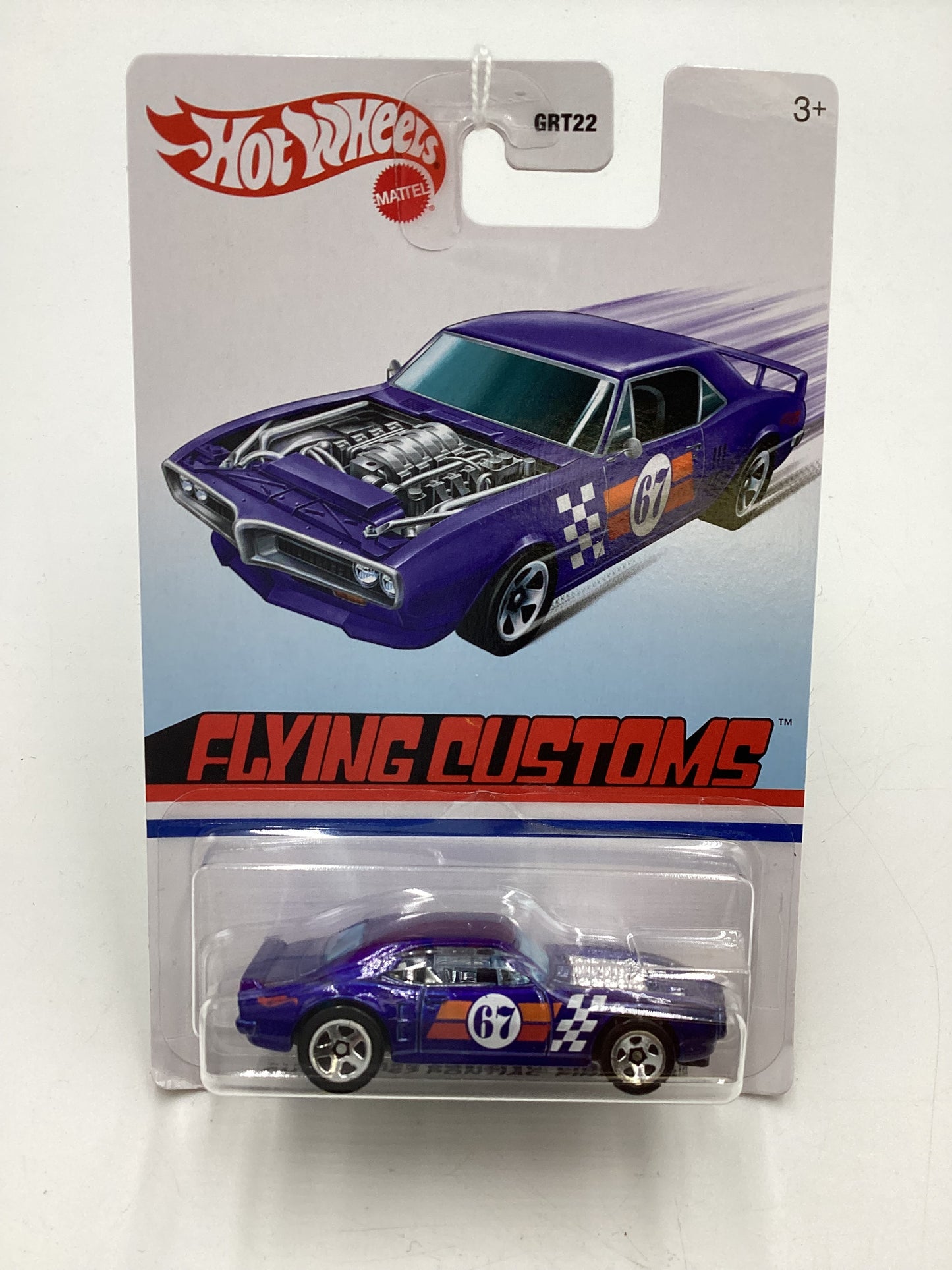 Hot Wheels Target Exclusive Flying Customs Custom 67 Pontiac Firebird Blue