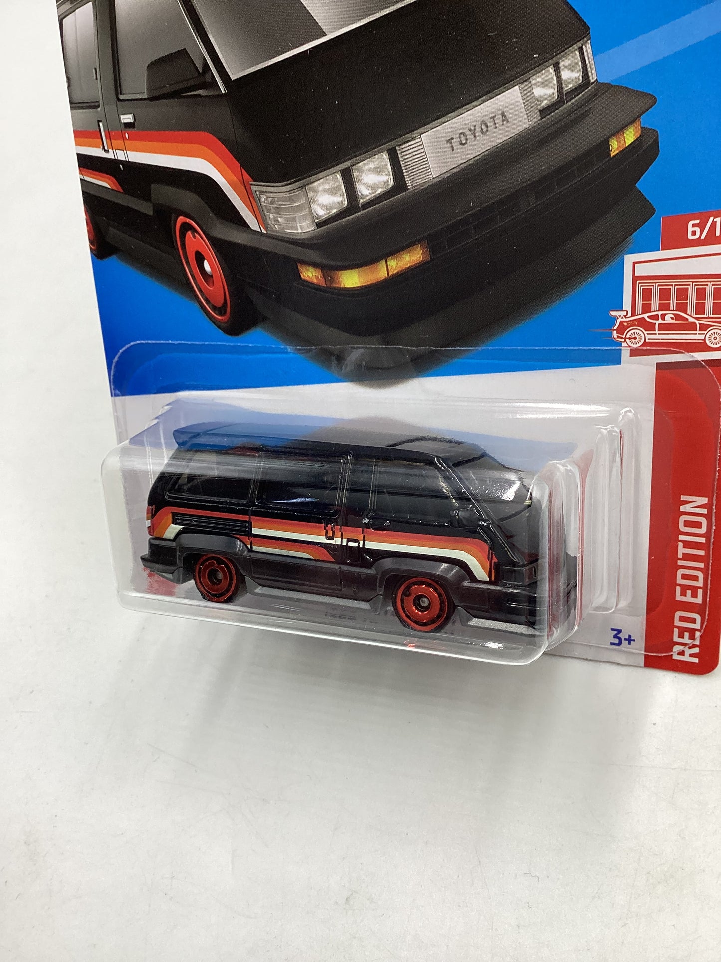 2023 Hot wheels Red Edition Factory Sealed 1986 Toyota Van #95 150F