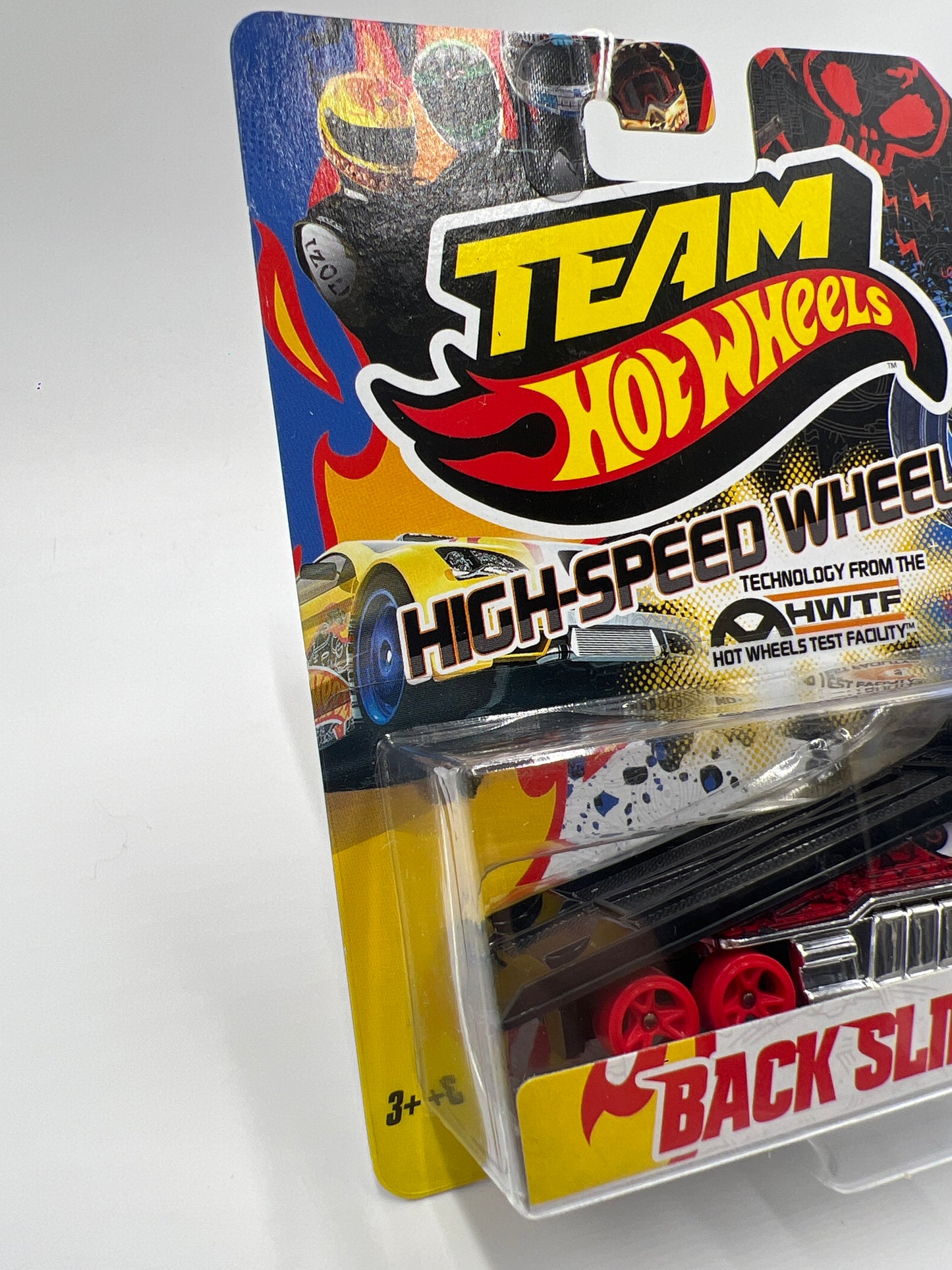 Hot Wheels Team Hot Wheels High-Speed Wheel Back Slider SR