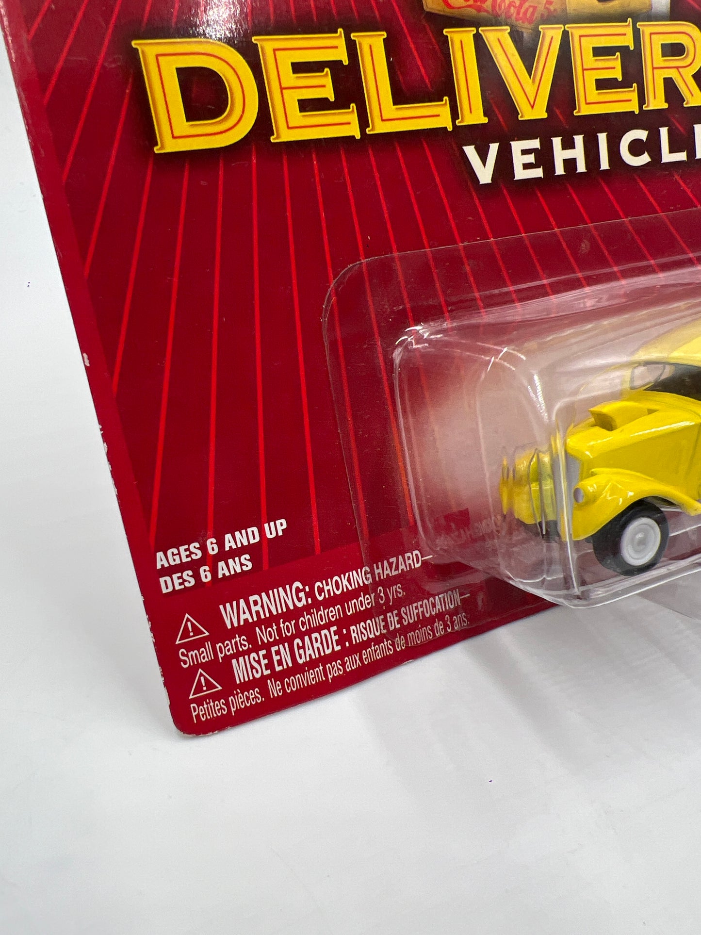 Johnny Lightning Coca Cola Delivery Vehicles #11 1933 Willys Panel Van Yellow 220D