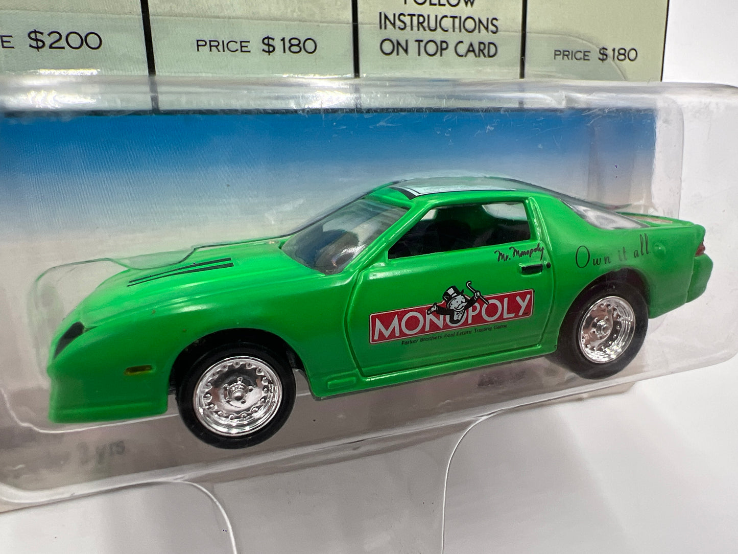Johnny Lightning Monopoly 1982 Chevrolet Camaro Green 188E