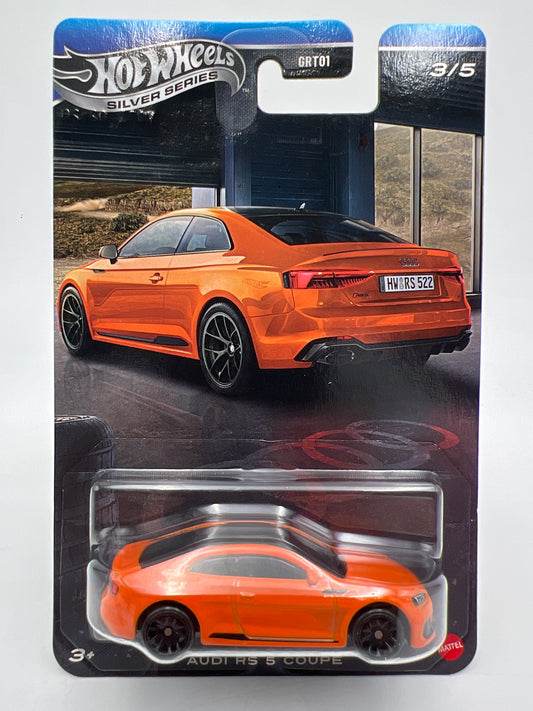 2026 Hot Wheels Silver Series Audi #3 Audi RS 5 Coupe Orange