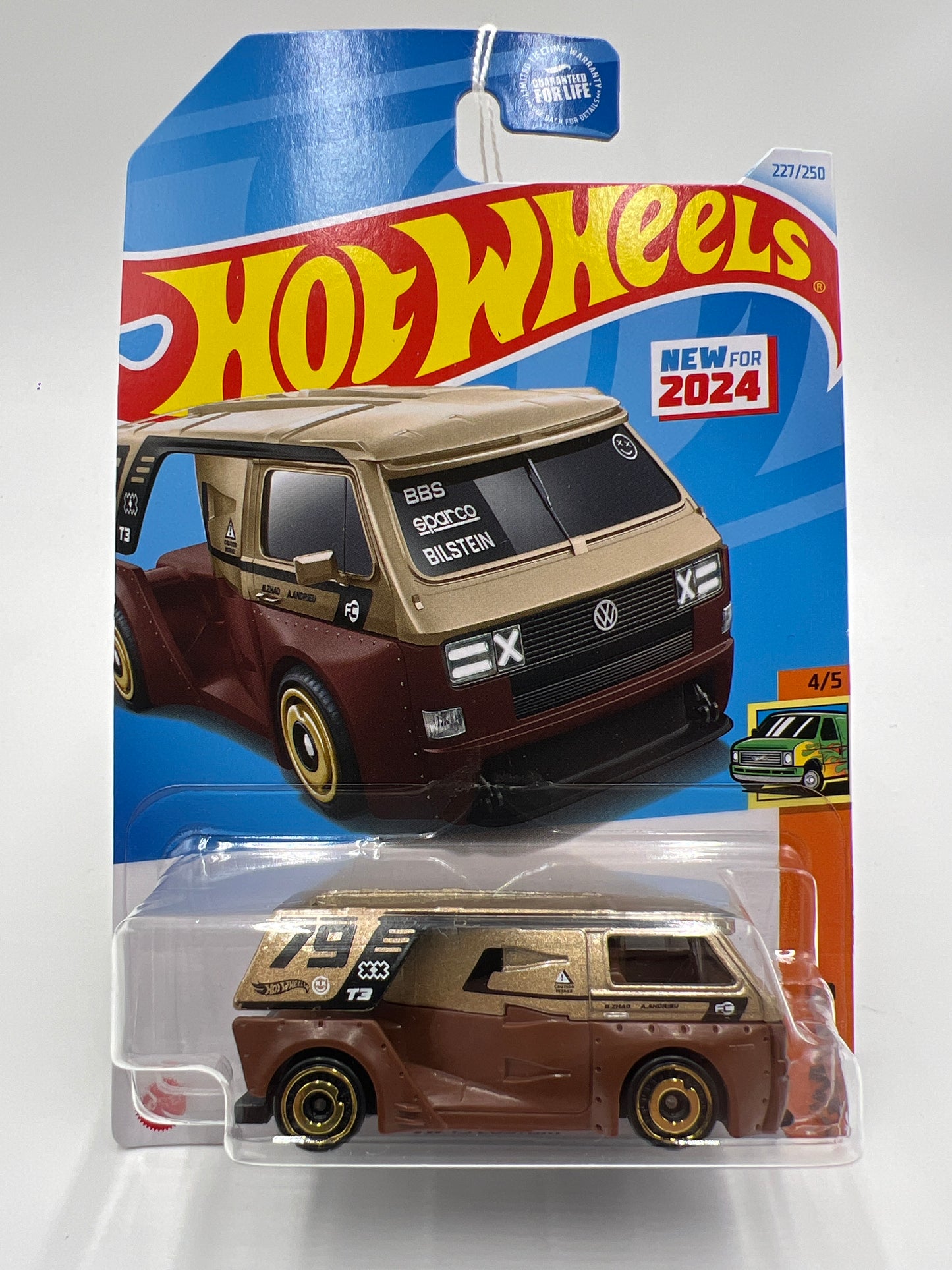 2024 Hot Wheels Q Case #227 VW T3 Custom Brown