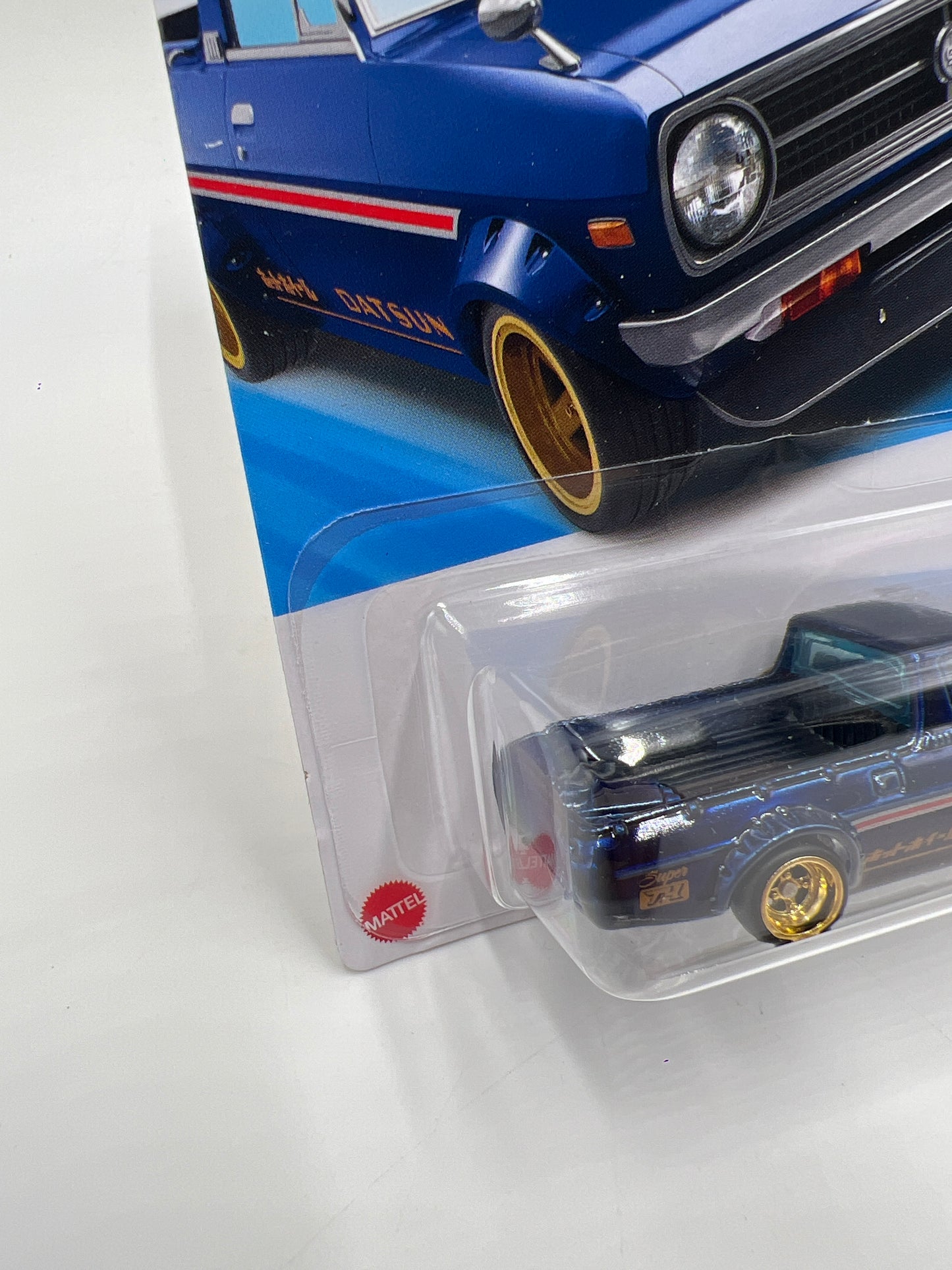 2025 Hot Wheels Factory Sealed Super Treasure Hunt #93 1975 Datsun Sunny Truck B120 Blue W/Protector