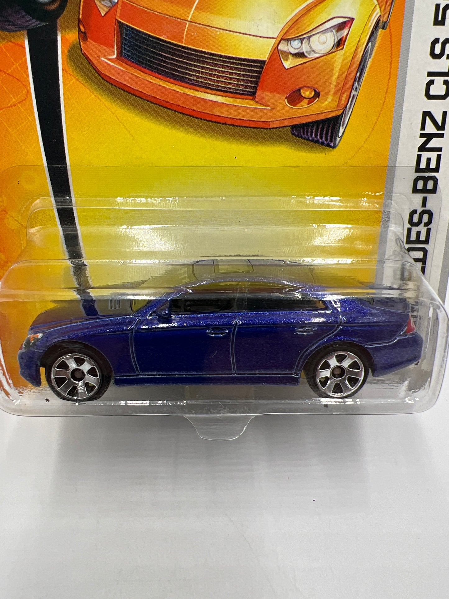 Matchbox MBX Metal #20 Mercedes-Benz CLS 500 Blue 207F