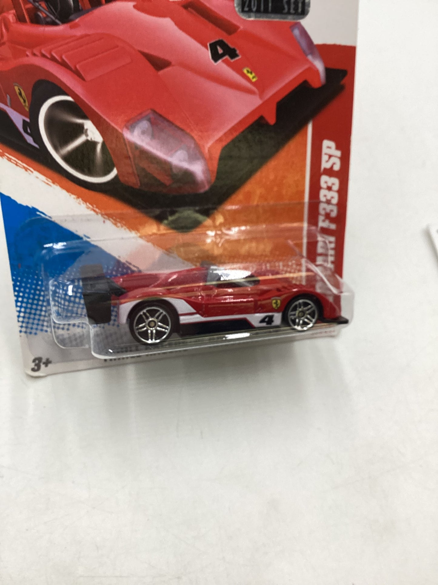 2011 Hot Wheels #220 Ferrari F333 SP Red Factory Sealed