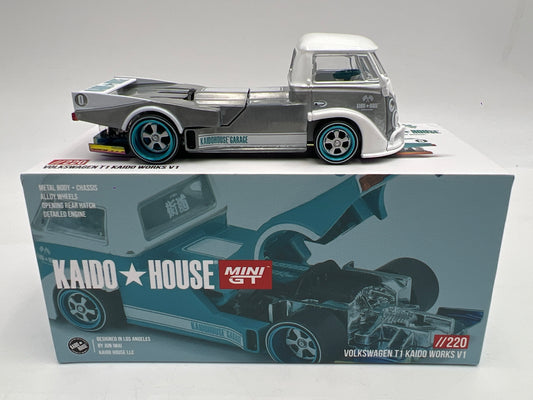 Mini GT Kaido House #220 CHASE Volkswagen T1 Kaido Works V1 Turquoise