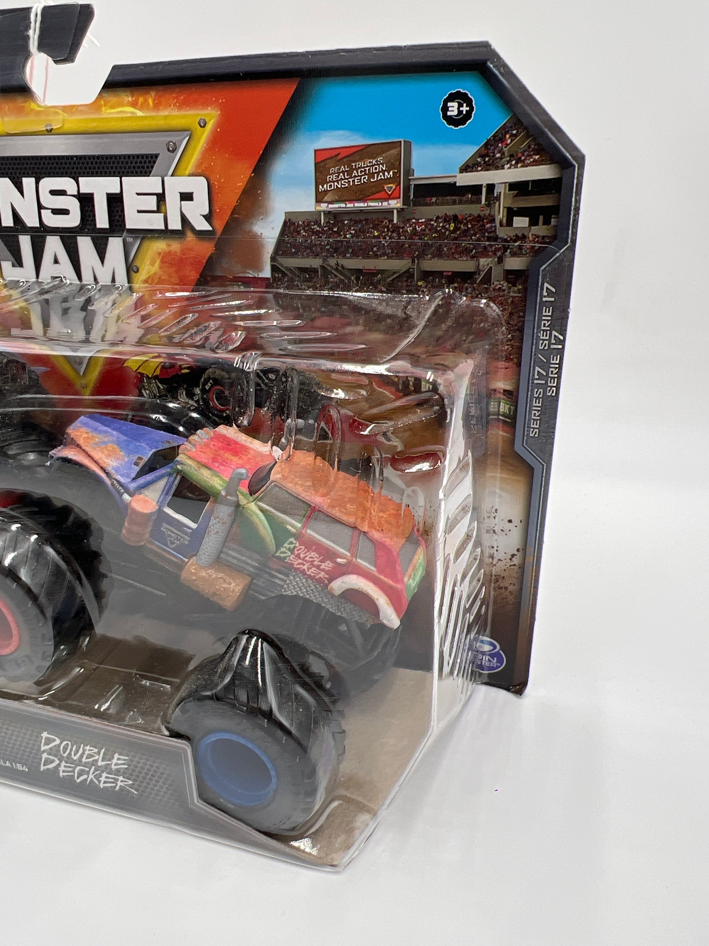 Monster Jam Series 17 2 Pack Salvager Vs Double Decker