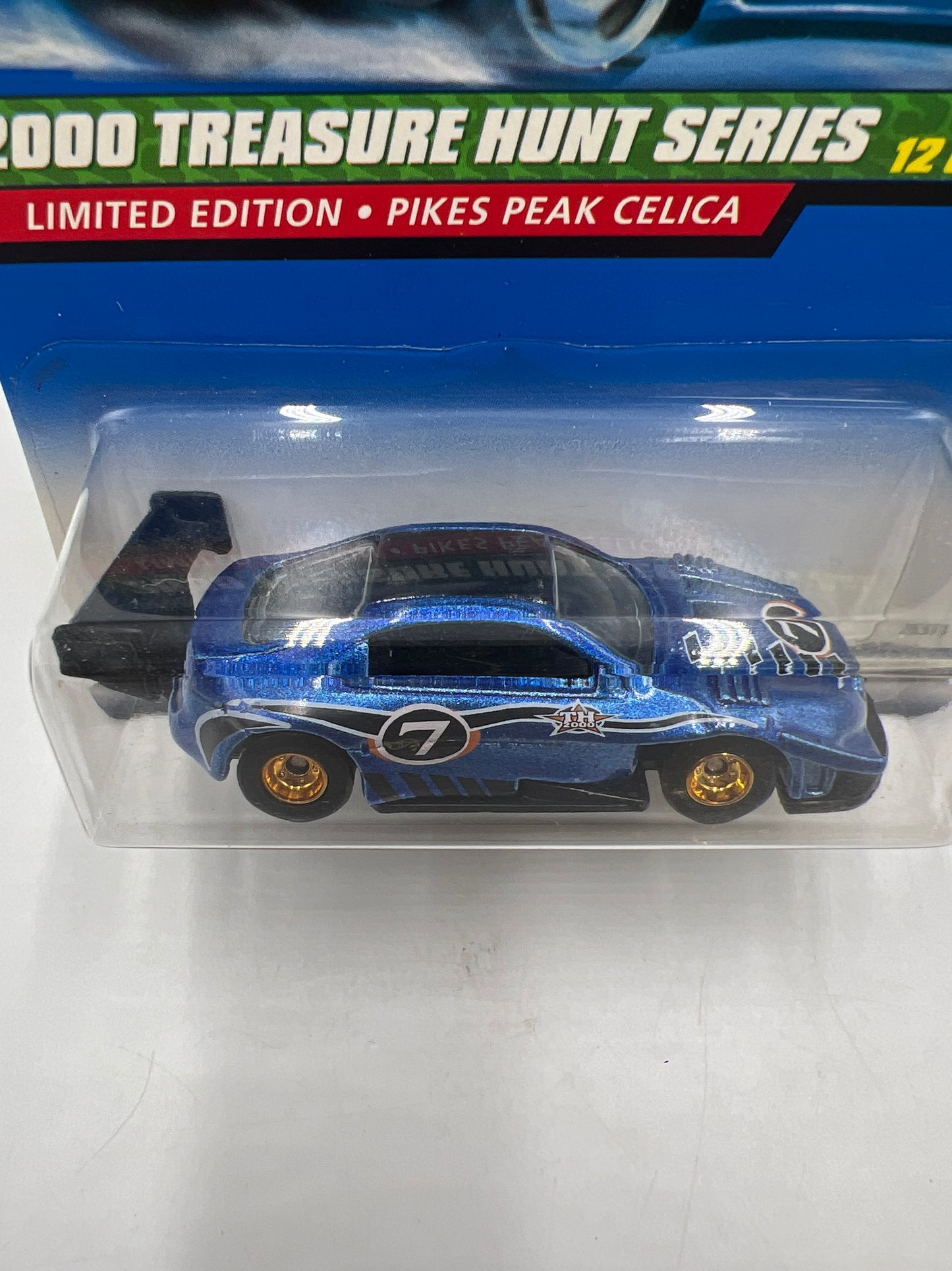 2000 Hot Wheels Treasure Hunt Series 9/12 Pikes Peak Celica #057 275E