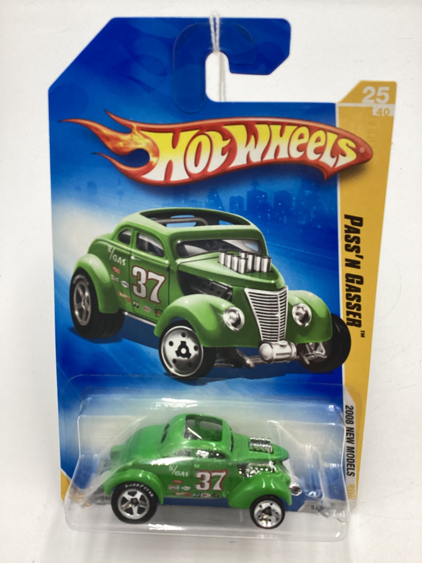 2008 Hot Wheels New Models #25 Pass N Gasser Green 56E