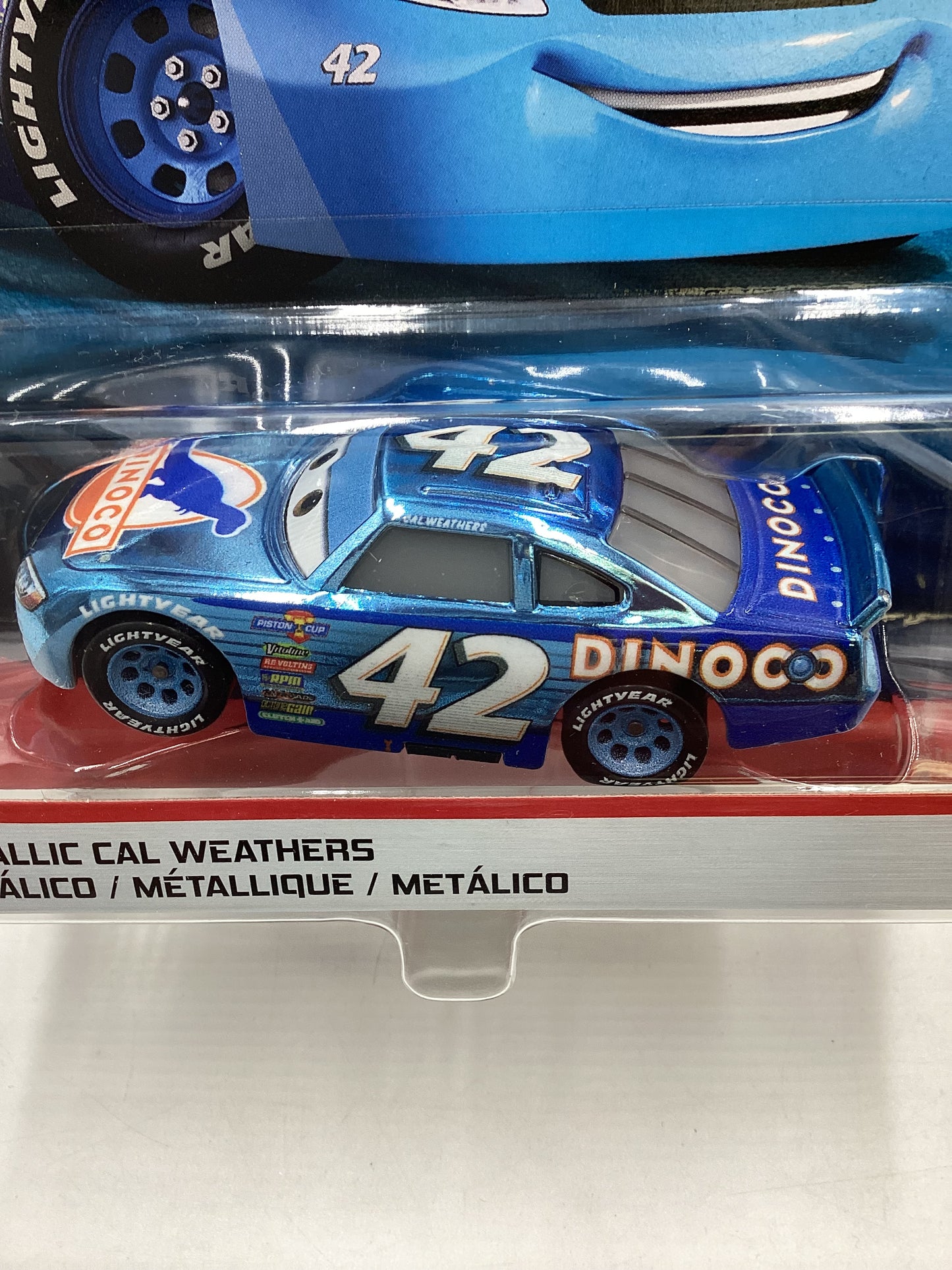 Disney Pixar Cars Scavenger Hunt series Metallic Cal Weathers