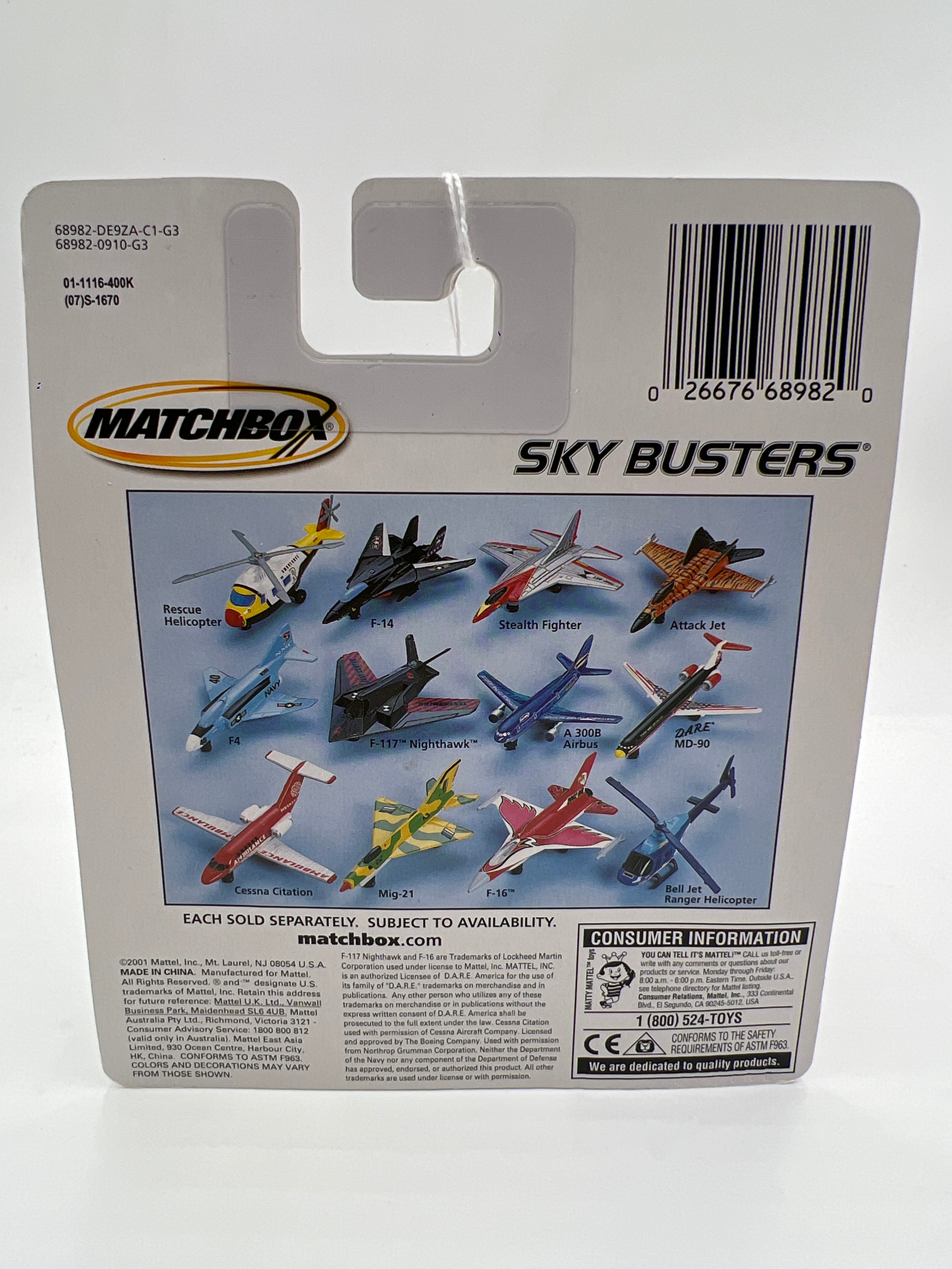 Matchbox Sky Busters A300B Airbus Blue YY1 – carolinasdiecast