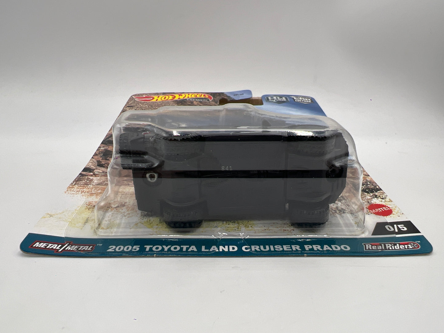 Hot Wheels Premium Car Culture CHASE HW Off Road #0 2005 Toyota Land Cruiser Prado Black W/Protector