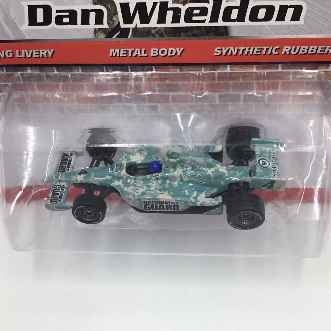 hot wheels Racing IndyCar Series #4 Dan Wheldon National guard