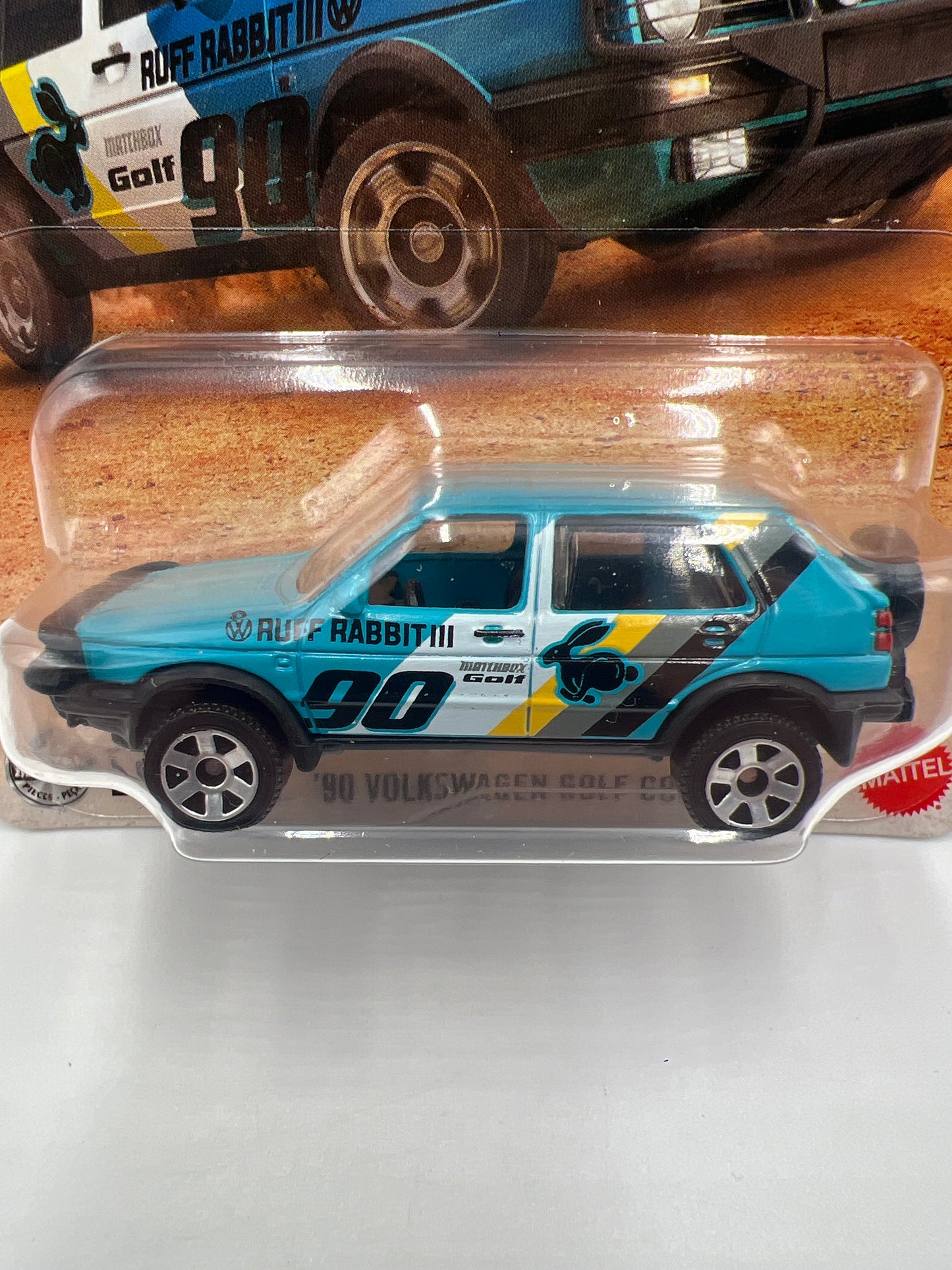 2025 Matchbox #22 90 Volkswagen Golf Country Blue 216B