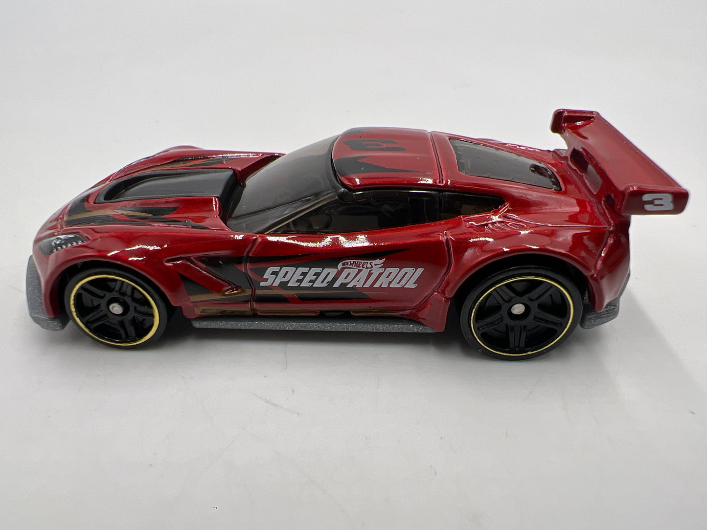 2020 Hot Wheels Mystery Models Series 3 #3 Chase Corvette C7.R Red