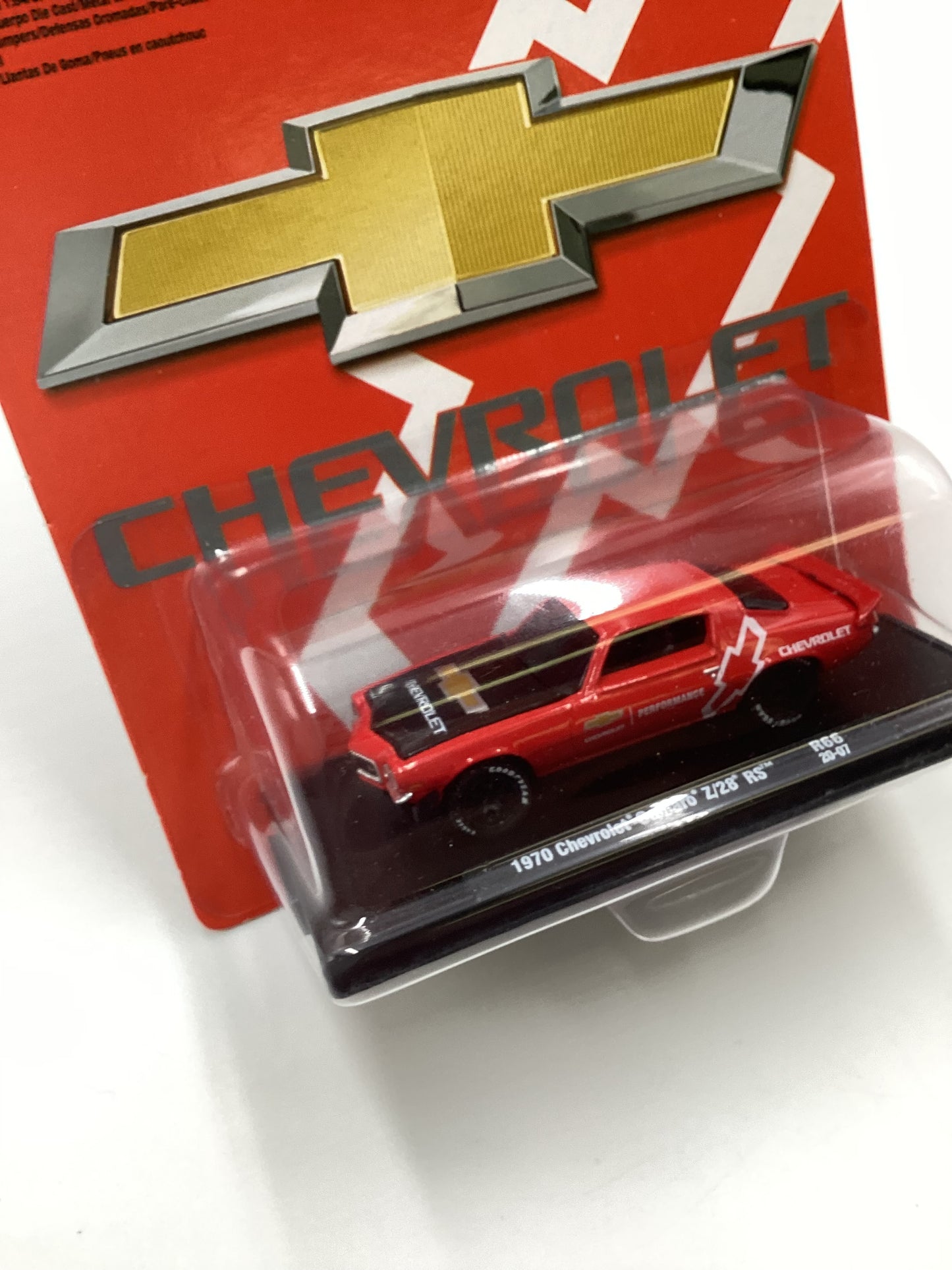 M2 Machines Auto Drivers Chevrolet 1970 Chevrolet Camaro Z/28 RS R66 Red